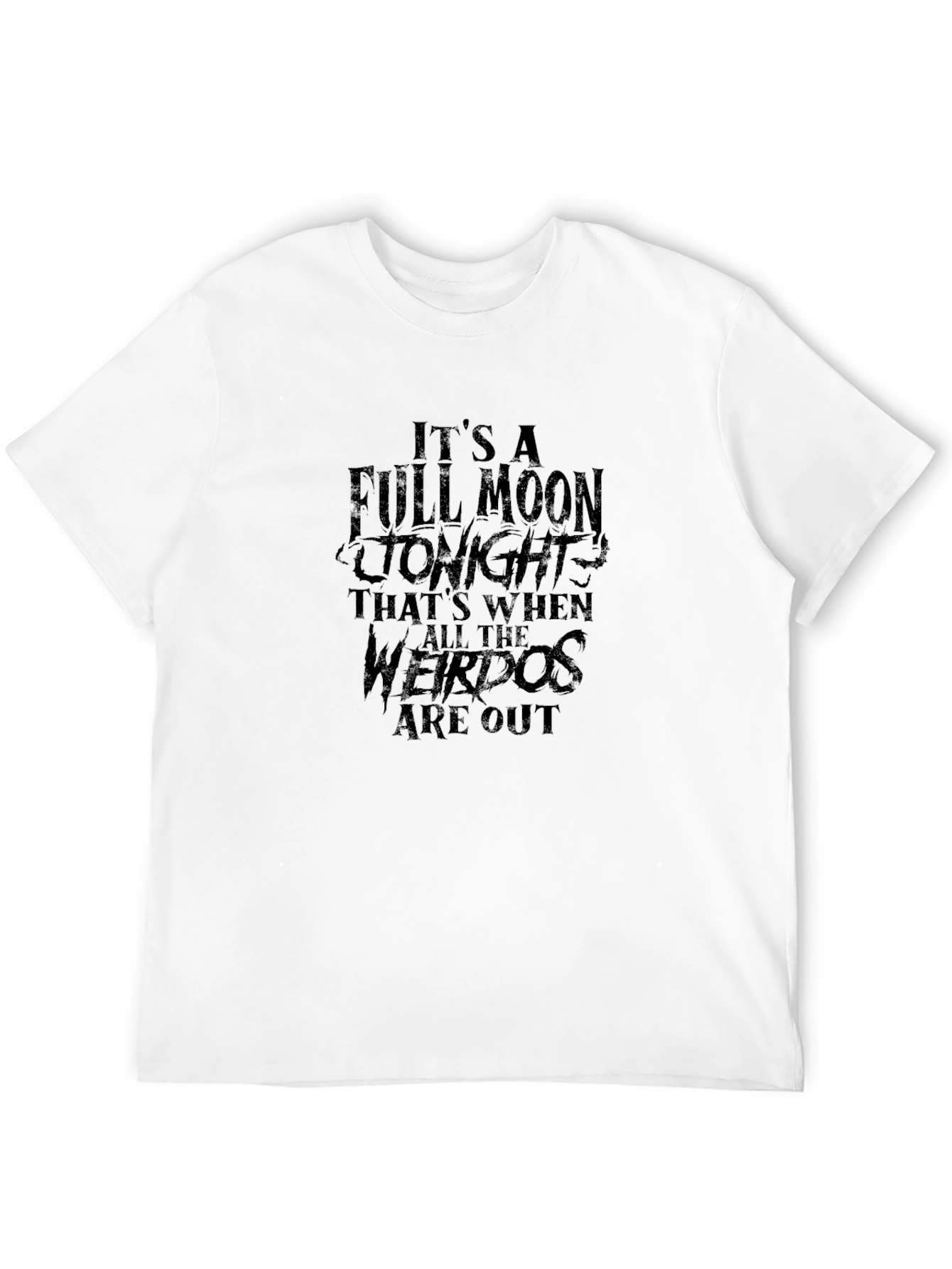 Full Moon Weirdos T-Shirt - Black