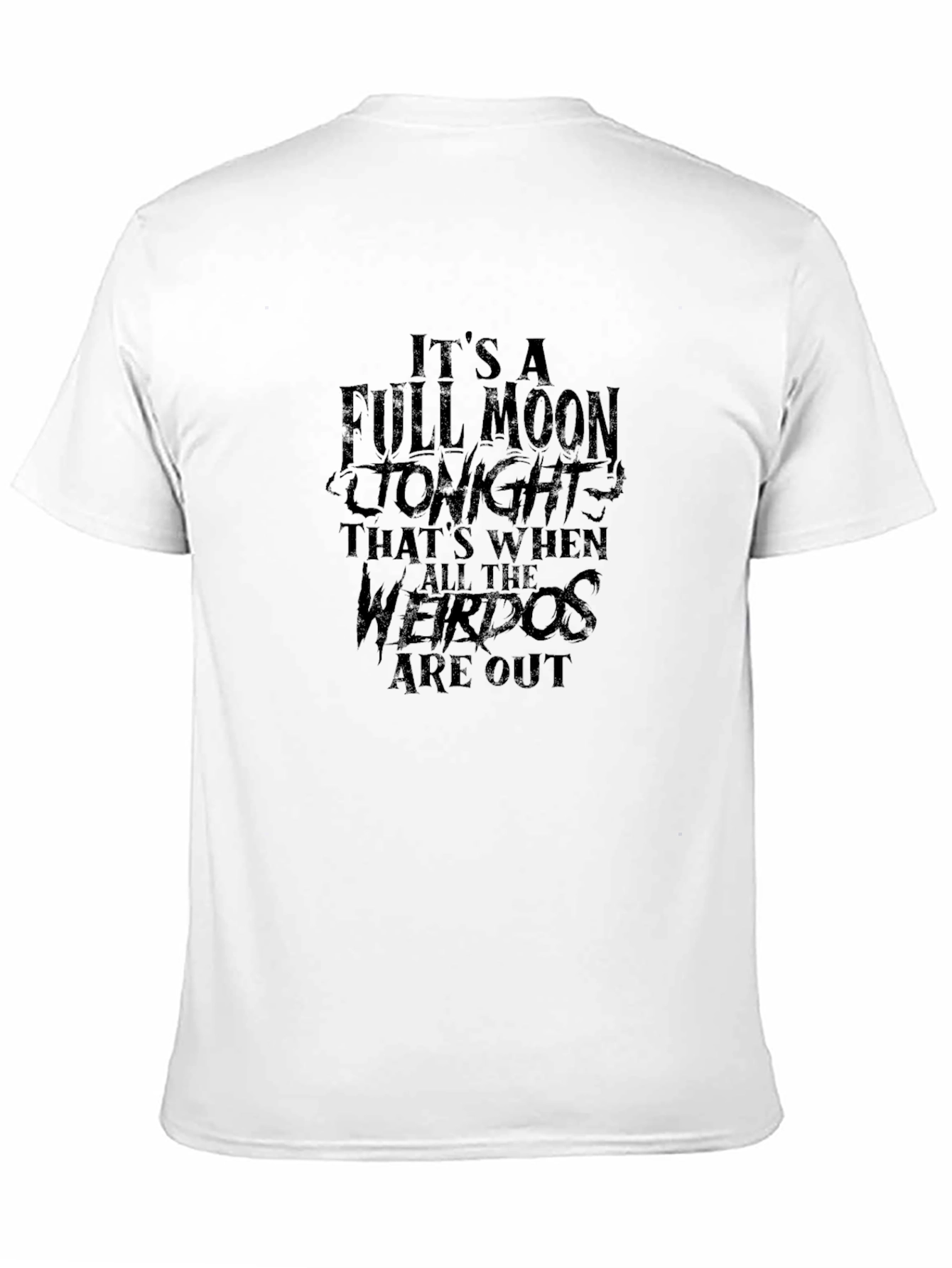 Full Moon Weirdos T-Shirt - Black