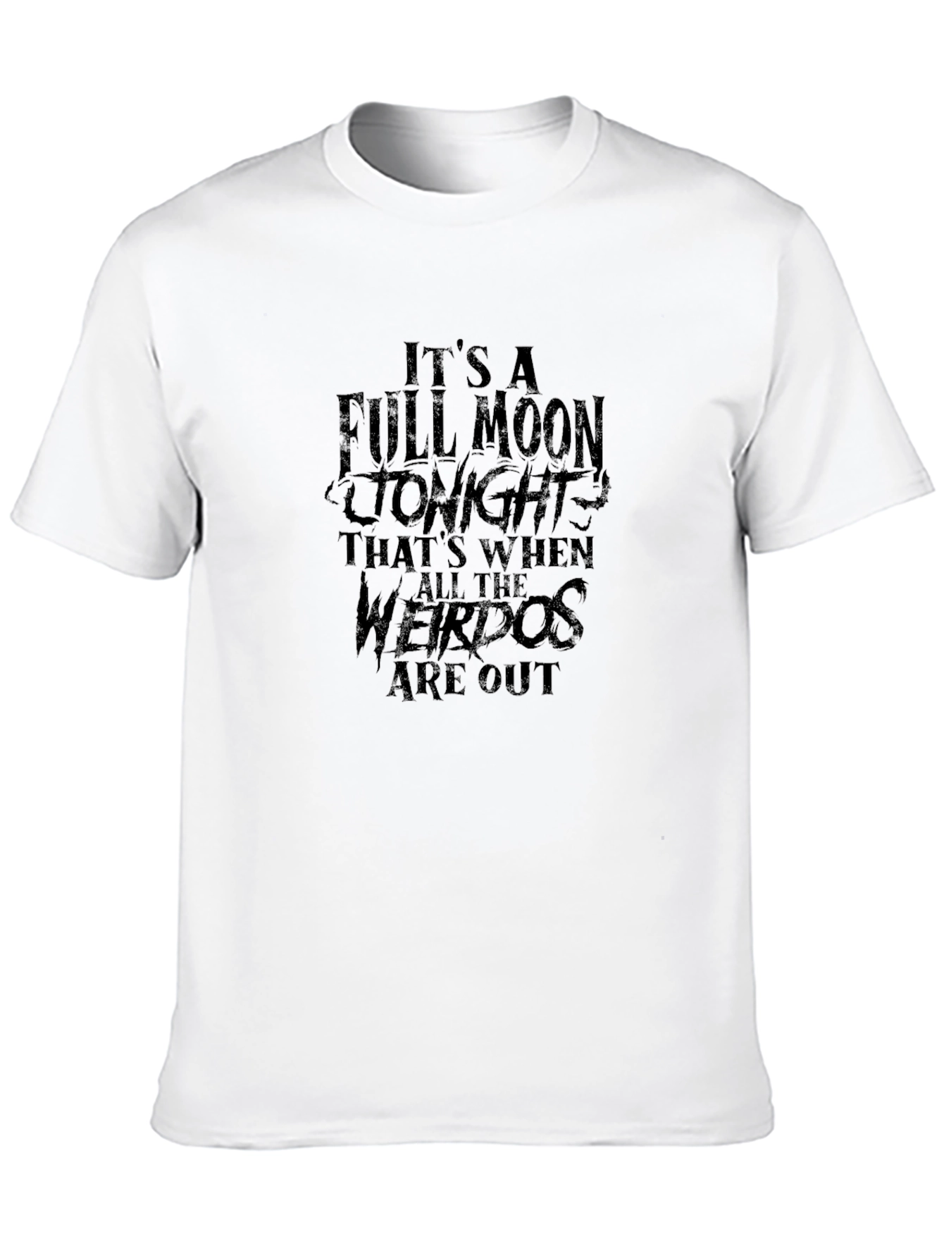 Full Moon Weirdos T-Shirt - Black