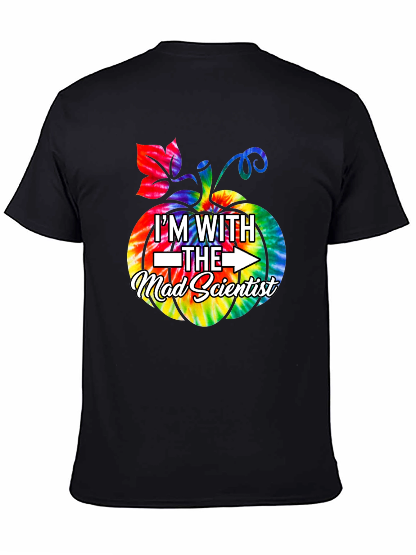 Im With The Mad Scientist Halloween T-Shirt