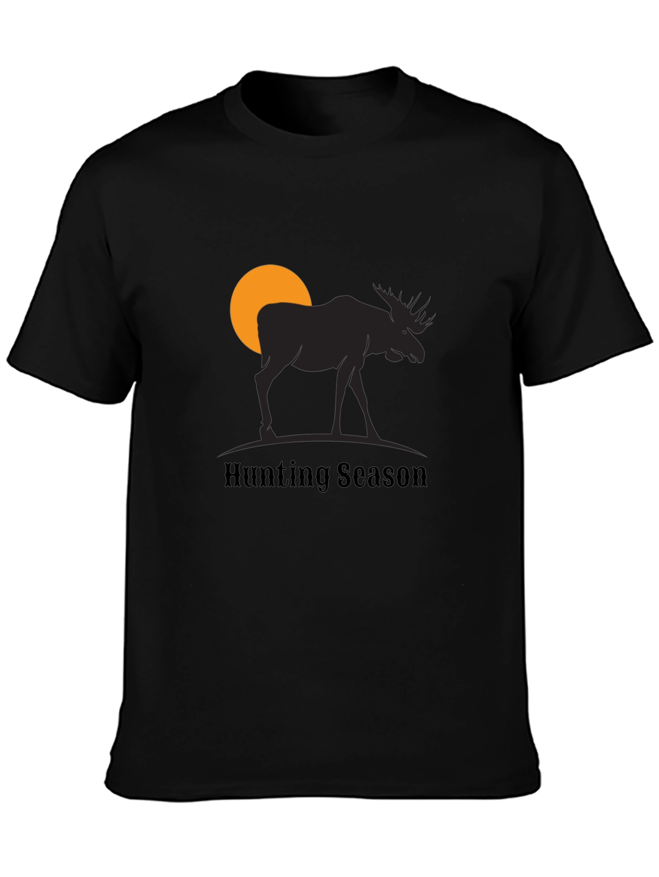 Hunting Season Moose Graphic T-Shirt