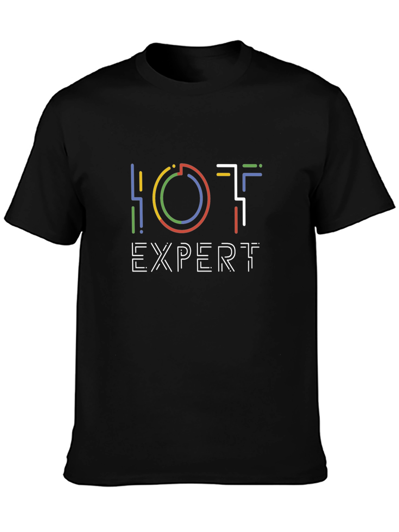 IoT Expert Black T-Shirt