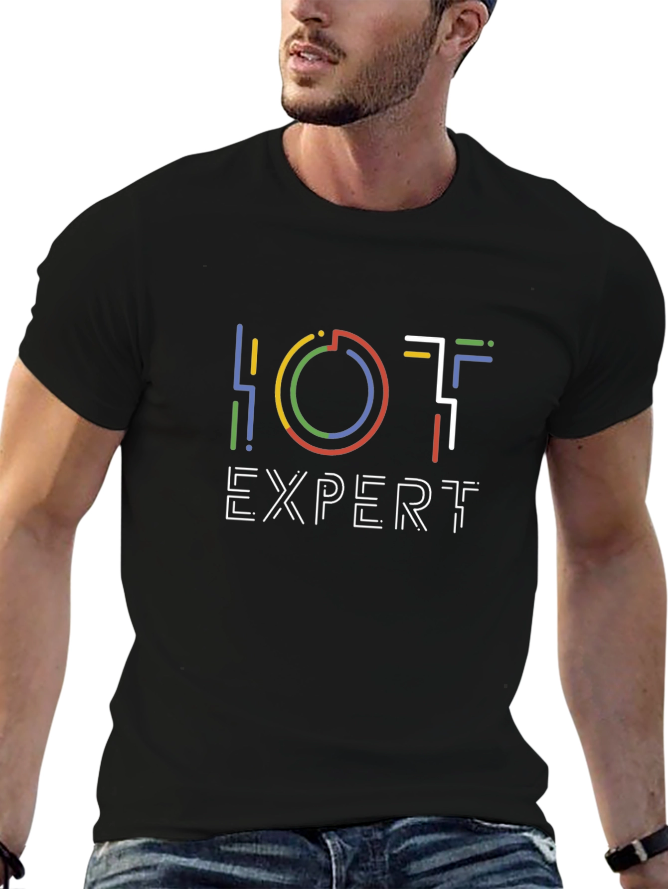 IoT Expert Black T-Shirt