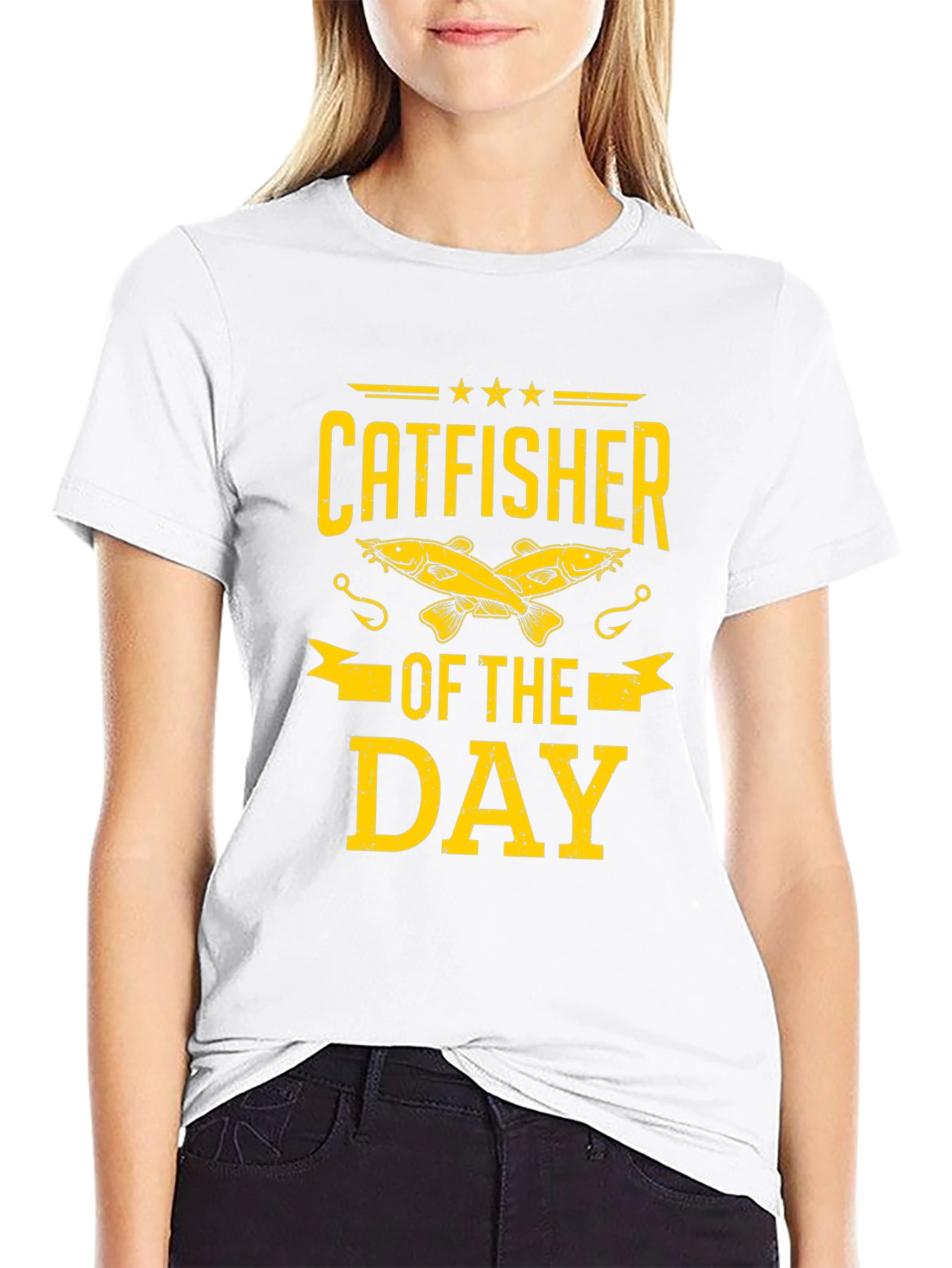 Catfisher of the Day Graphic T-Shirt