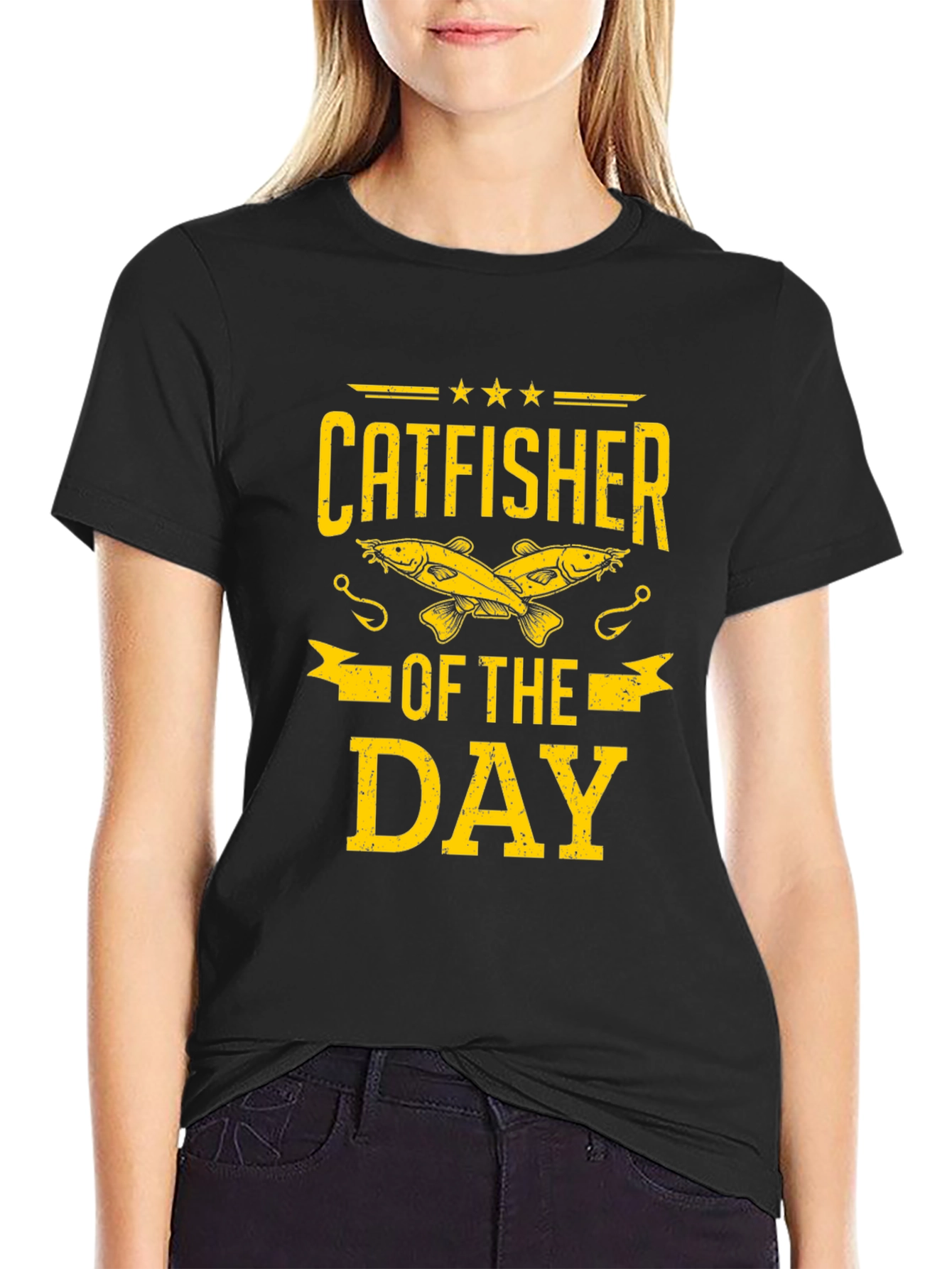 Catfisher of the Day Graphic T-Shirt