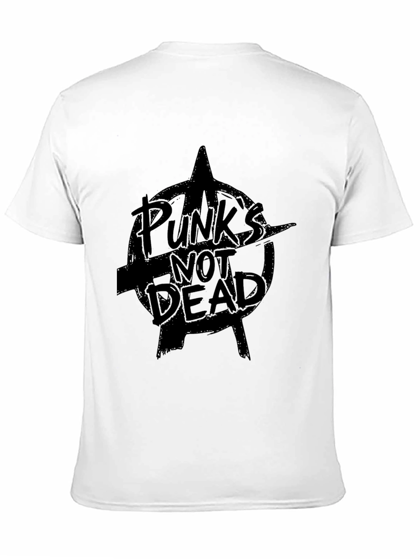 Punks Not Dead Graphic Black Tee