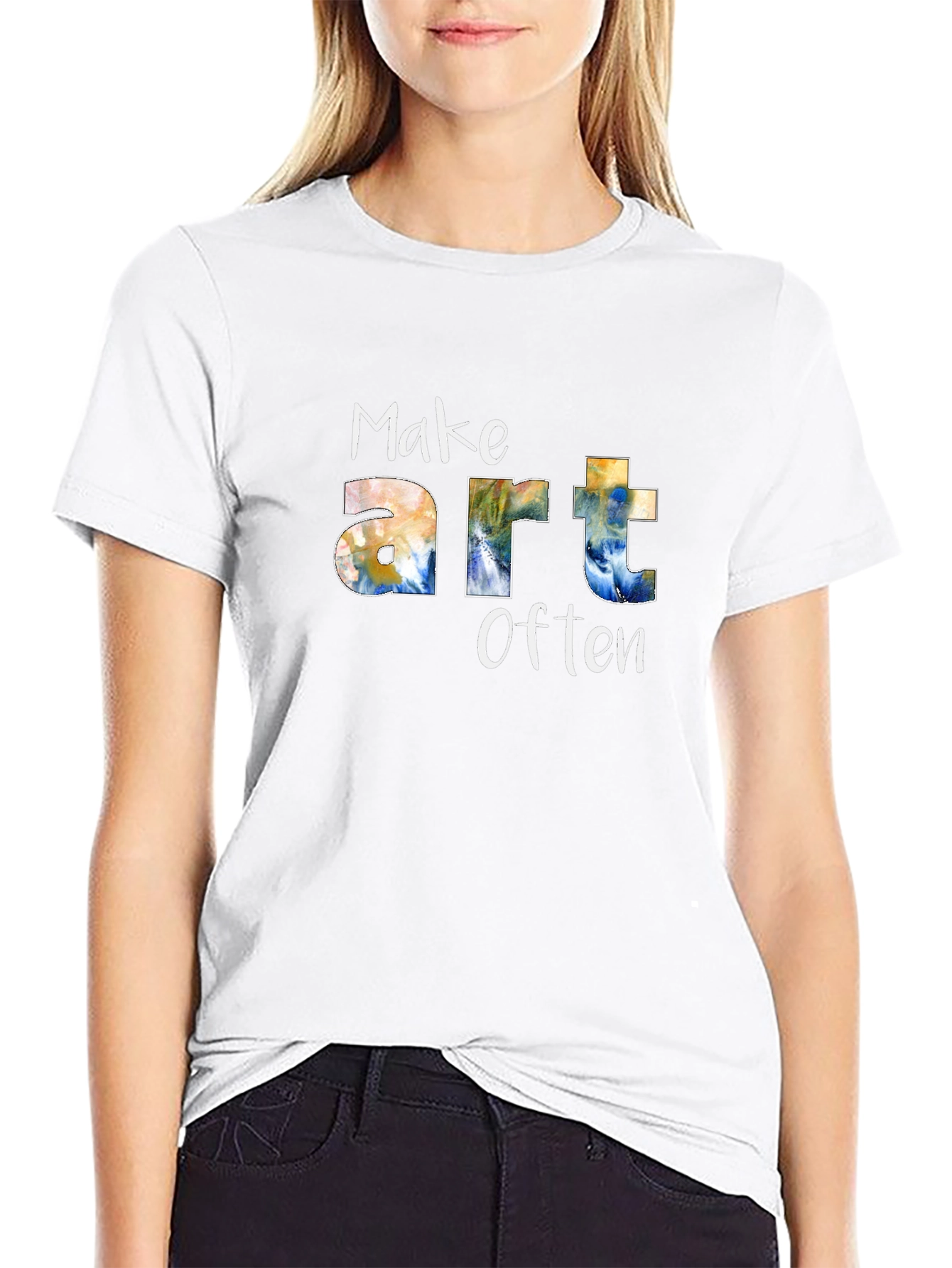 Make Art Often Graphic Tee