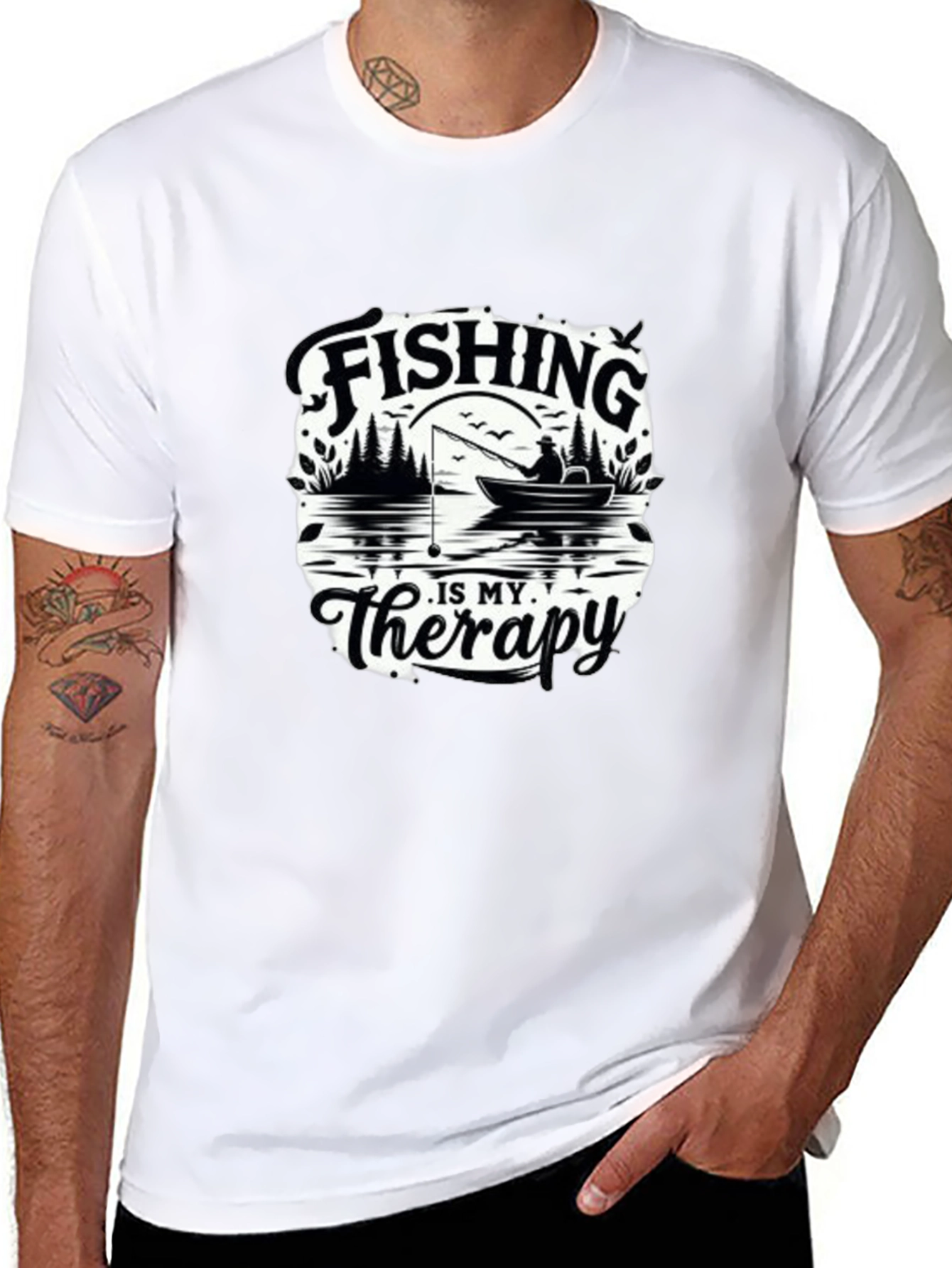 Fishing is My Therapy T-Shirt