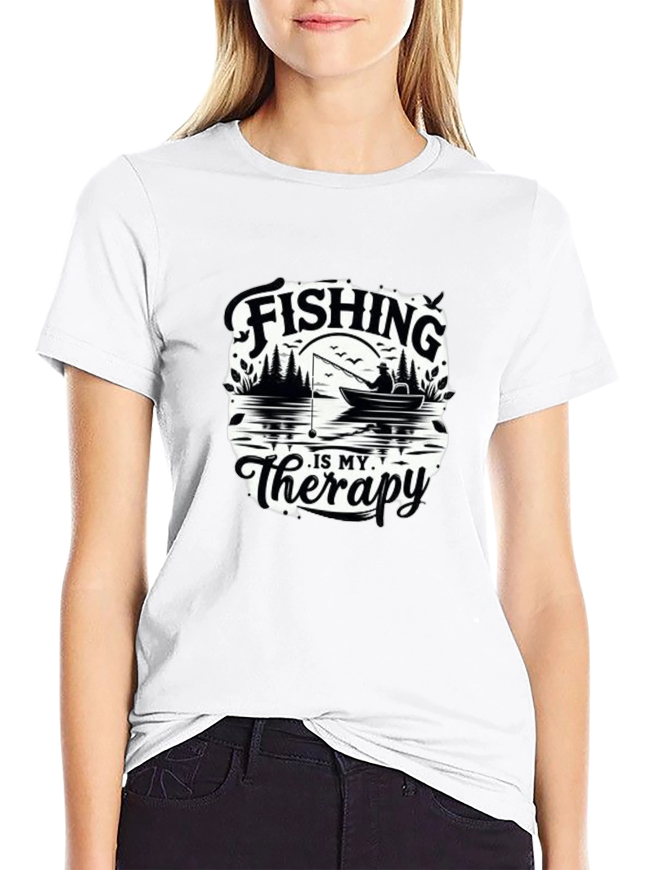 Fishing is My Therapy T-Shirt