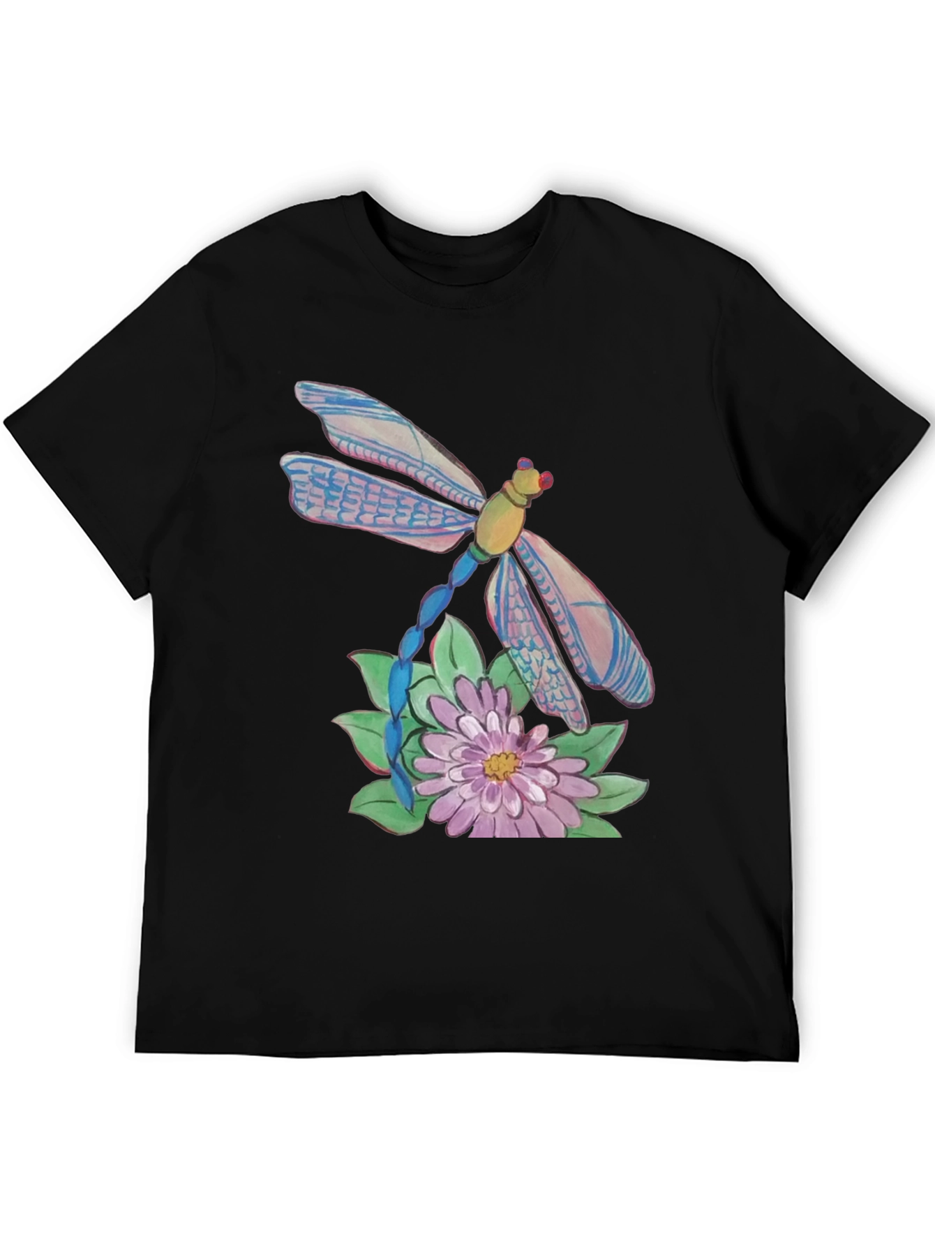 Dragonfly Graphic T-Shirt - Nature Inspired Design