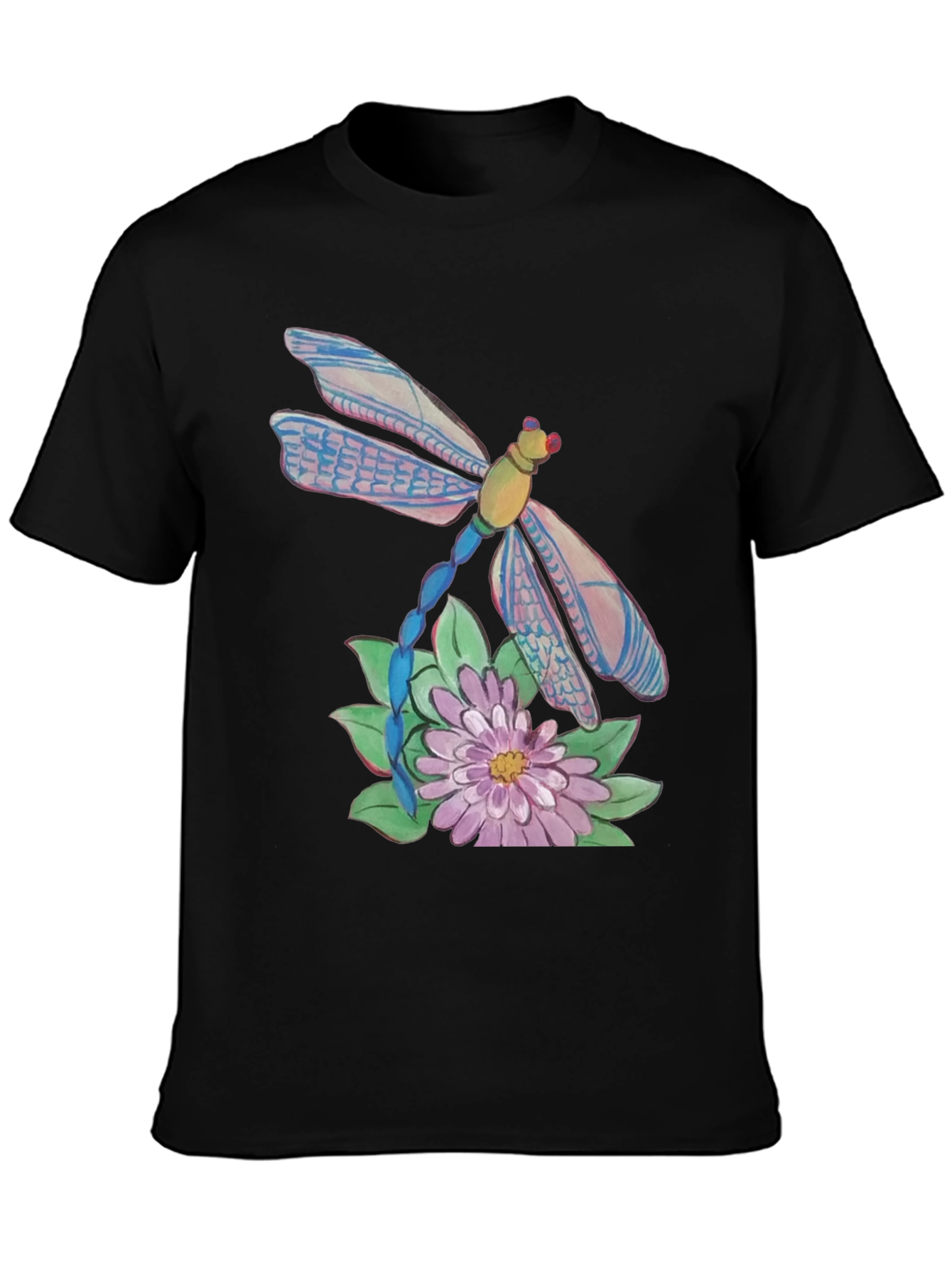 Dragonfly Graphic T-Shirt - Nature Inspired Design