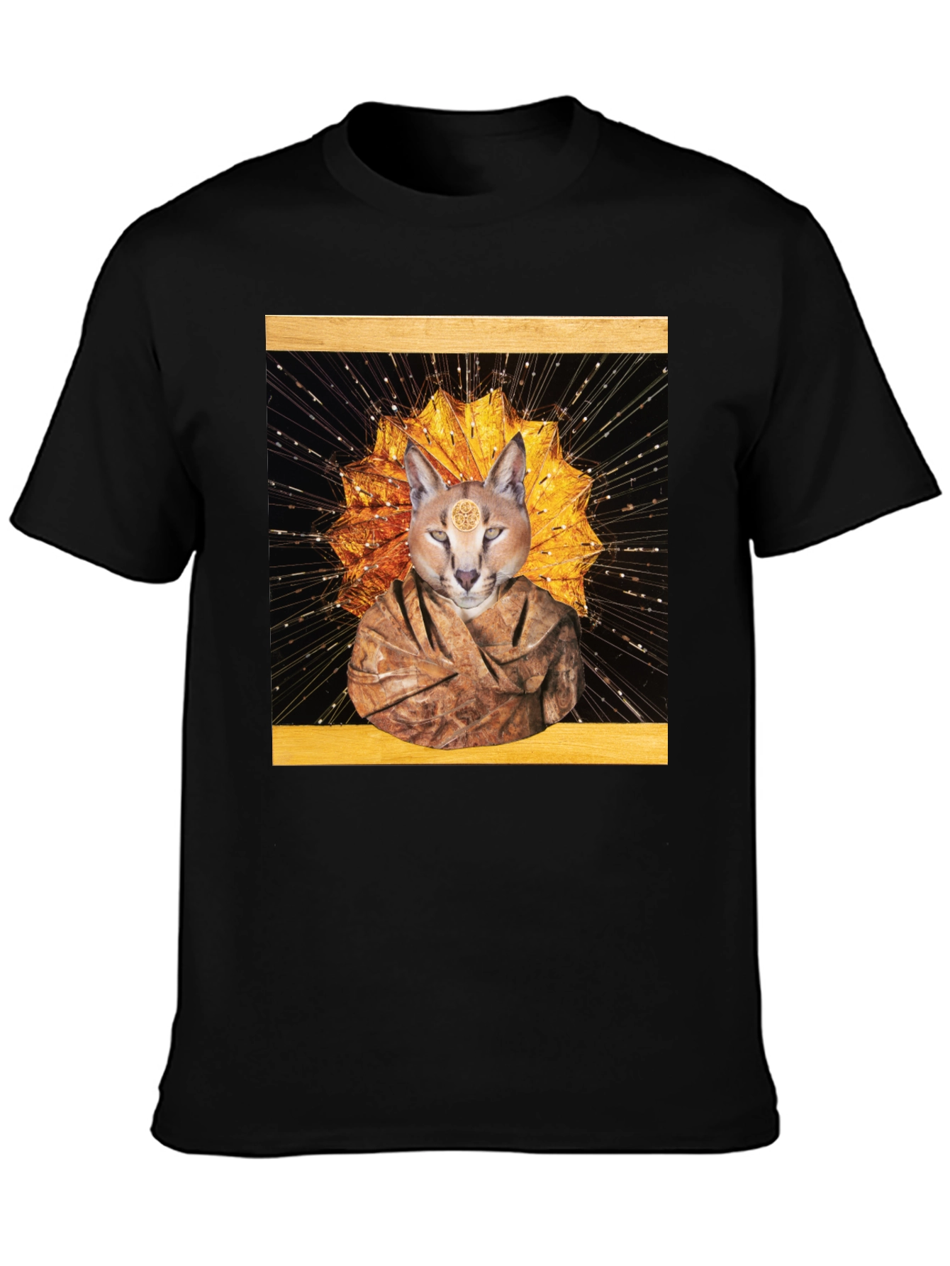 Mystic Feline T-Shirt - Unique Graphic Tee