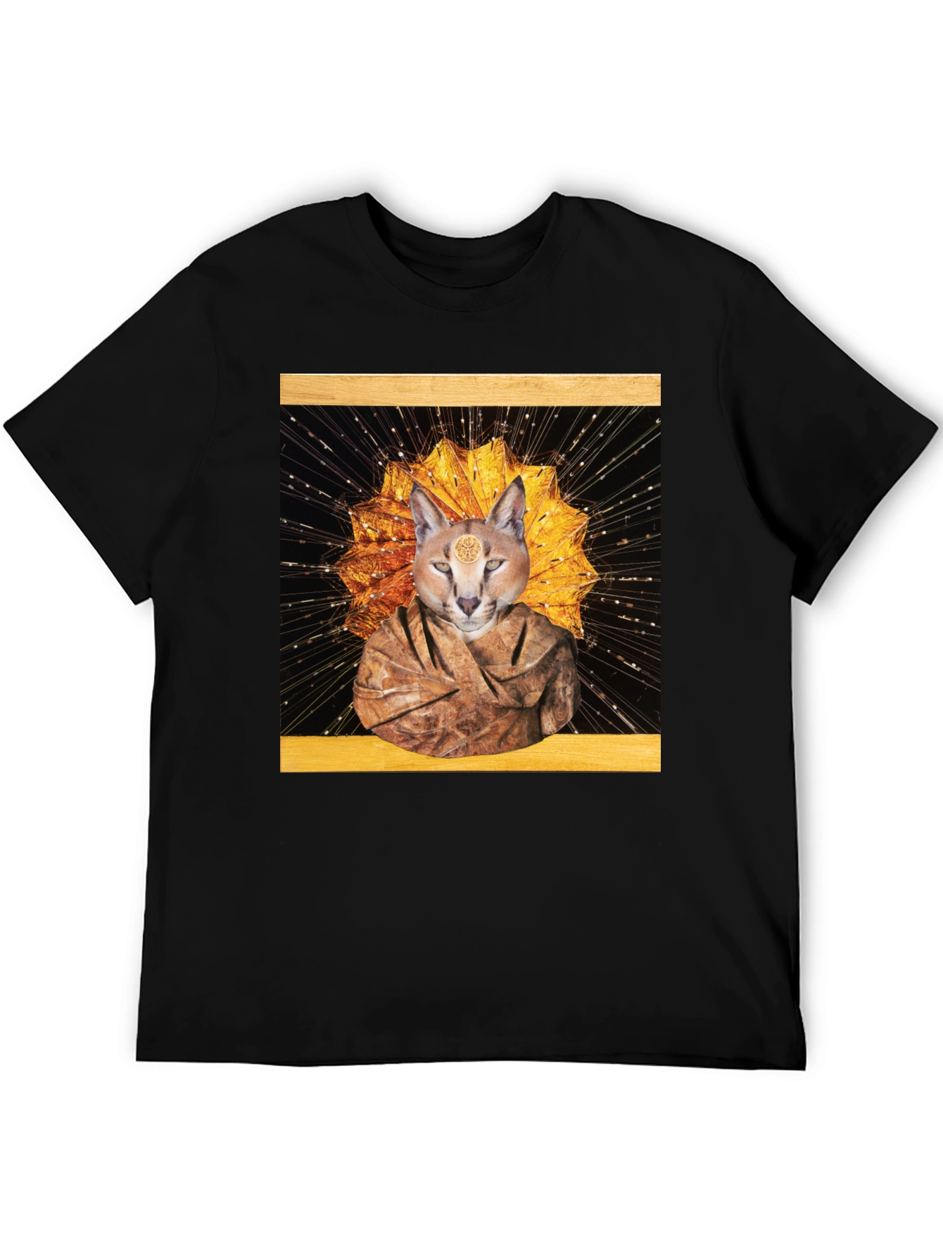 Mystic Feline T-Shirt - Unique Graphic Tee