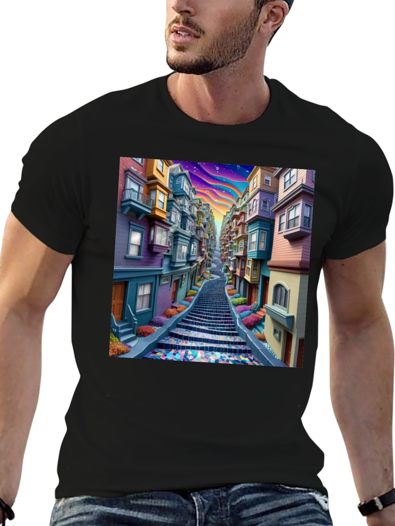 Whimsical Painted Ladies T-Shirt