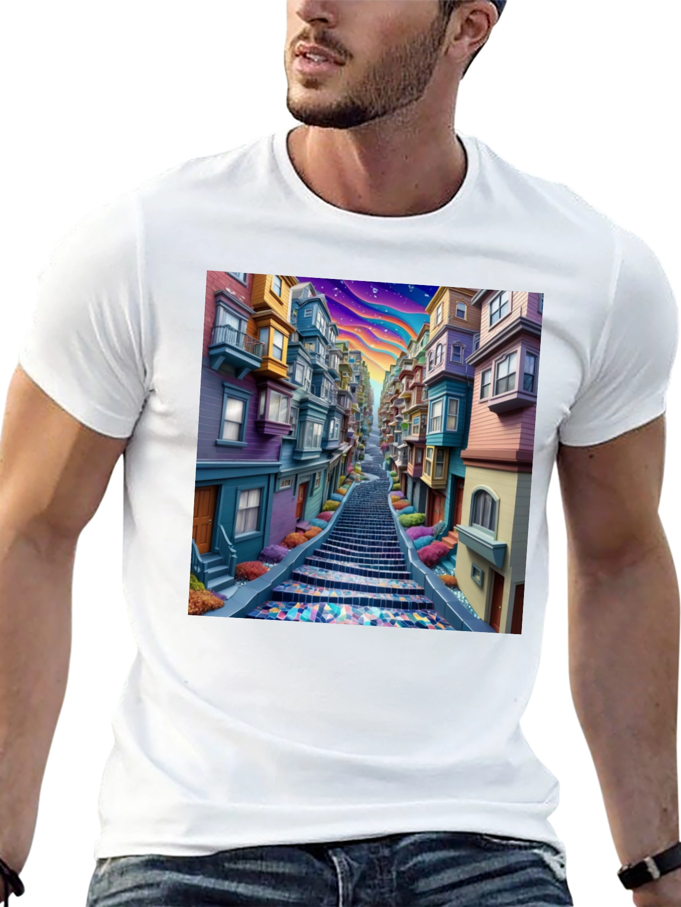 Whimsical Painted Ladies T-Shirt