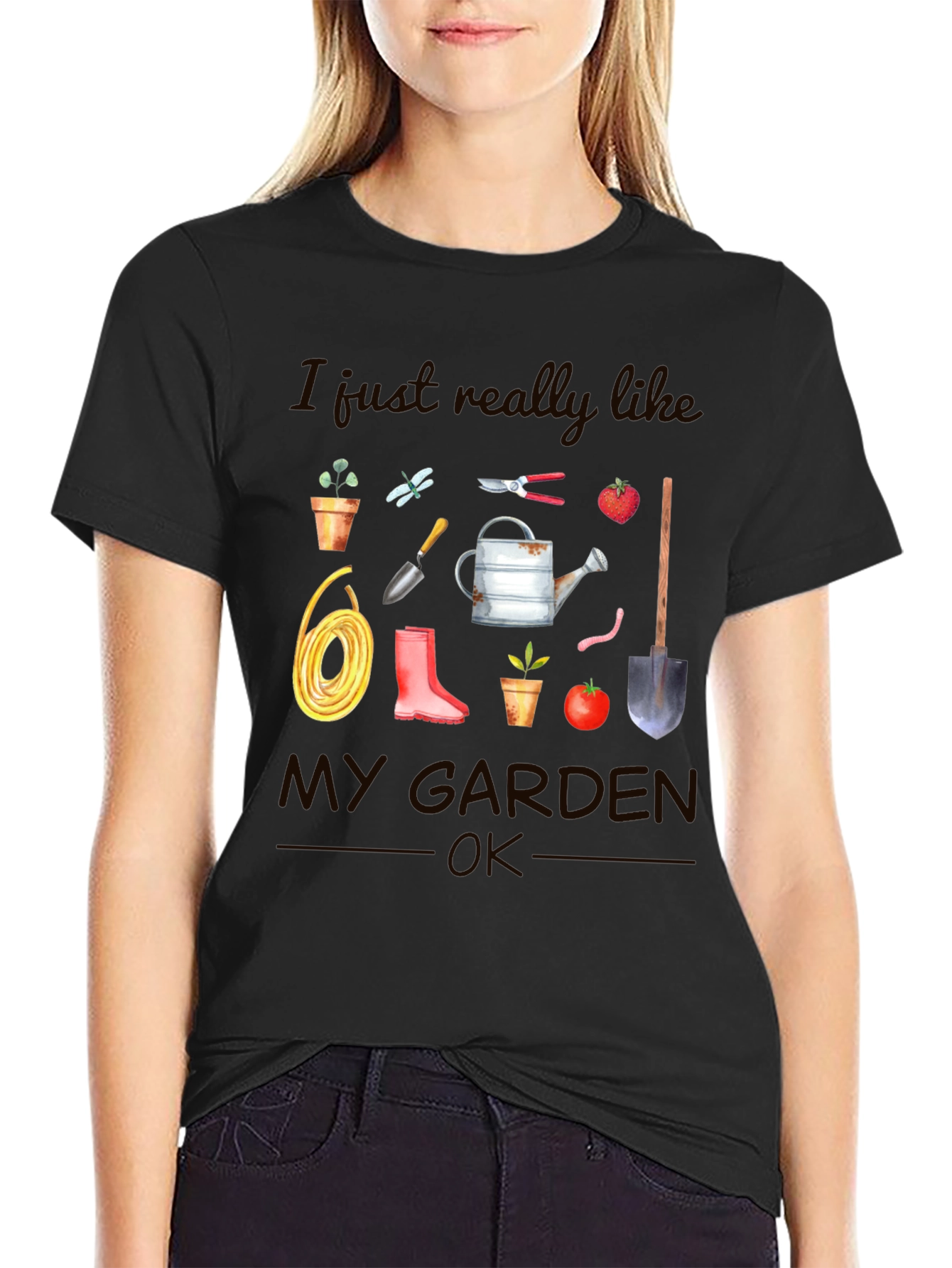 I Just Really Like My Garden Graphic T-Shirt