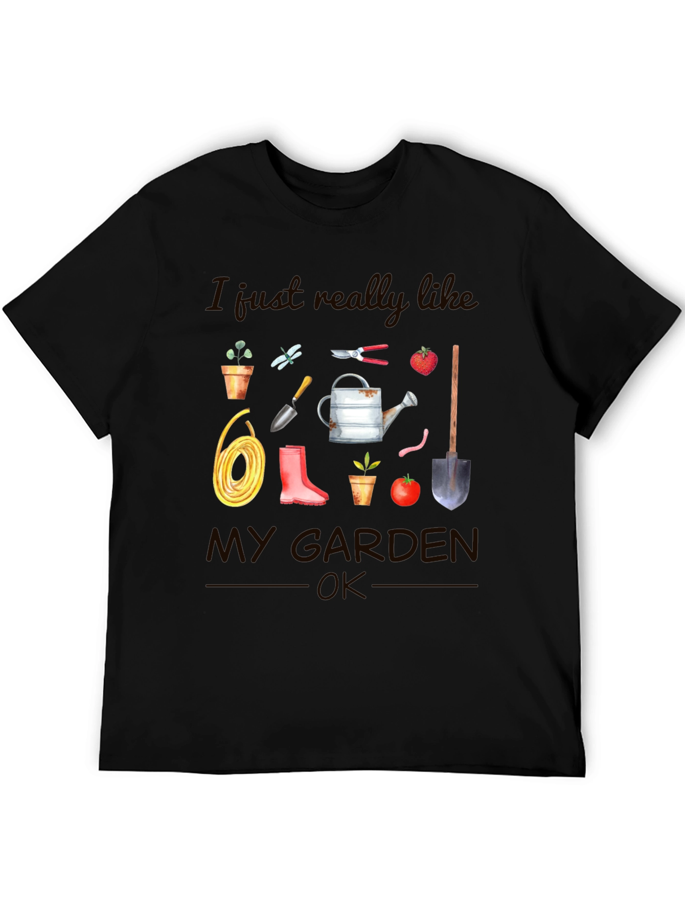 I Just Really Like My Garden Graphic T-Shirt