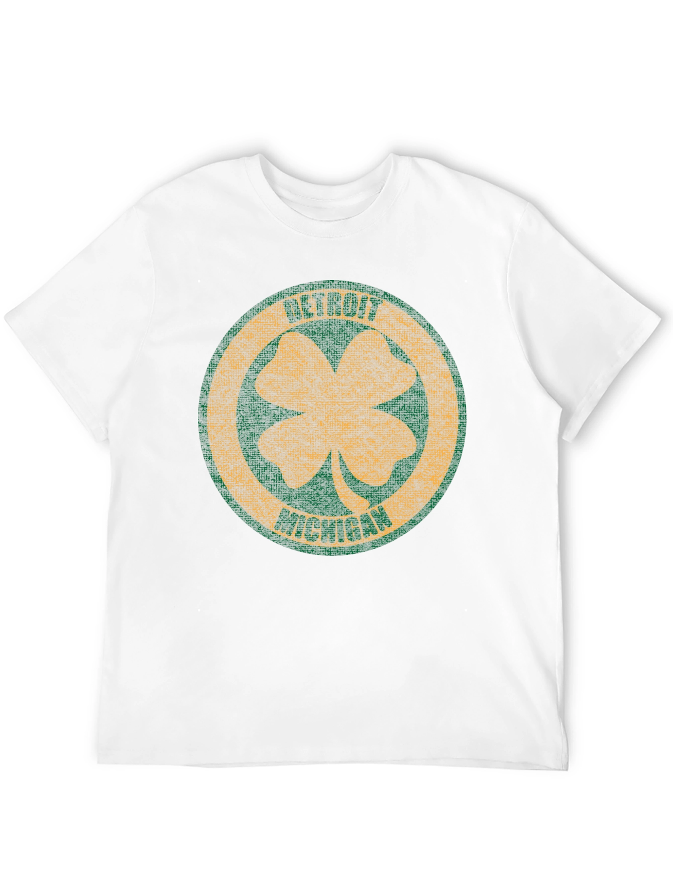 Detroit Michigan Clover T-Shirt
