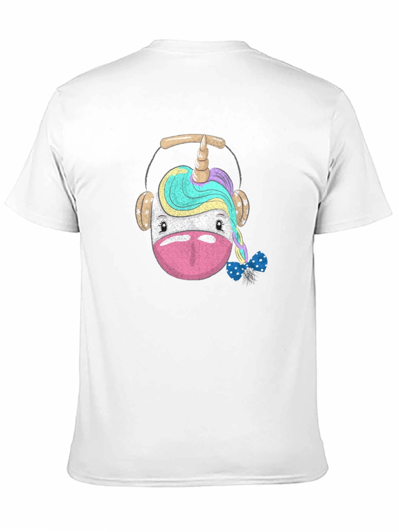 Unicorn Headphone Graphic T-Shirt