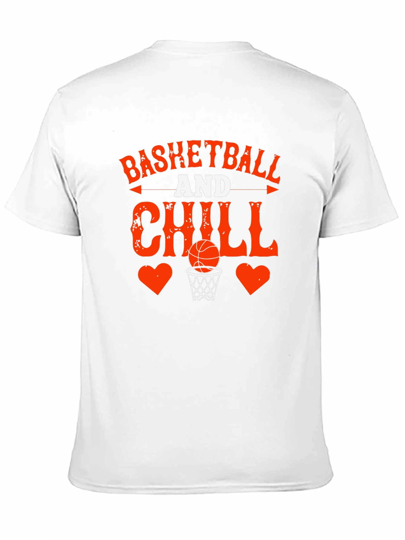 Basketball and Chill Graphic T-Shirt