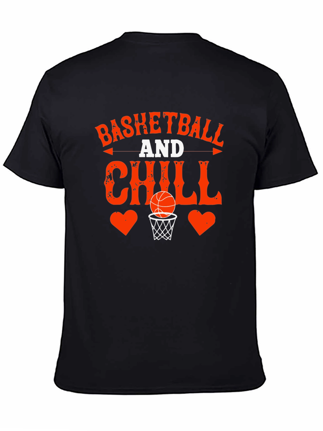 Basketball and Chill Graphic T-Shirt
