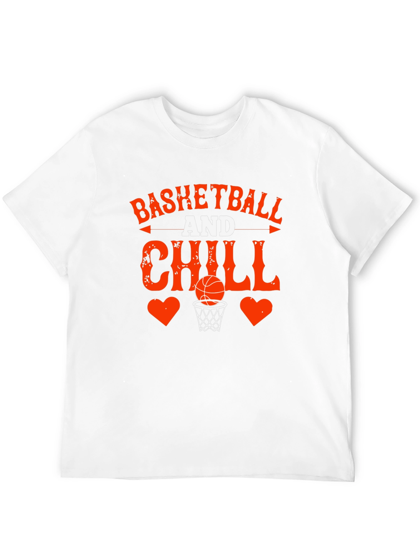 Basketball and Chill Graphic T-Shirt