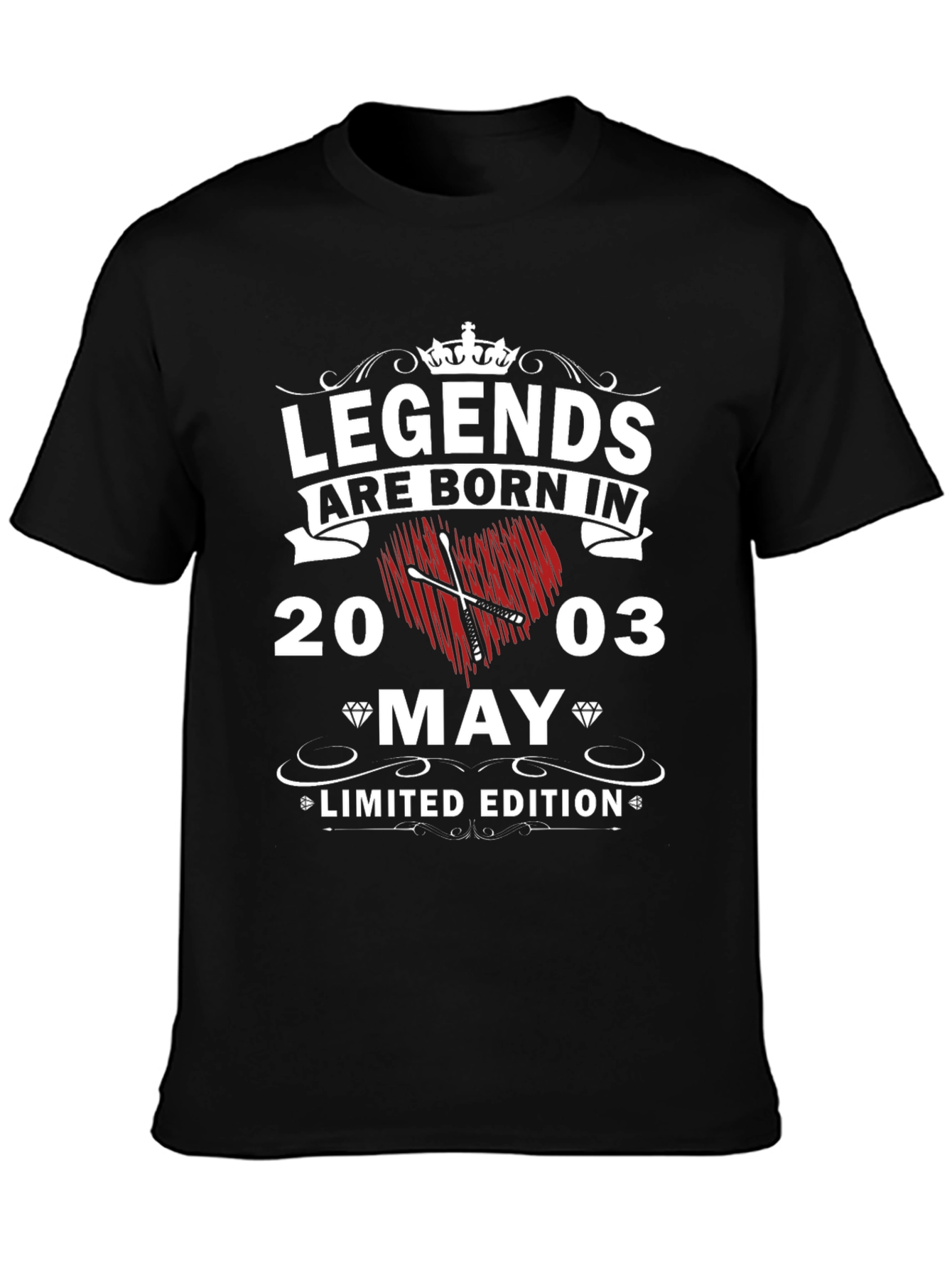 Legends Born in May 2003 Limited Edition T-Shirt