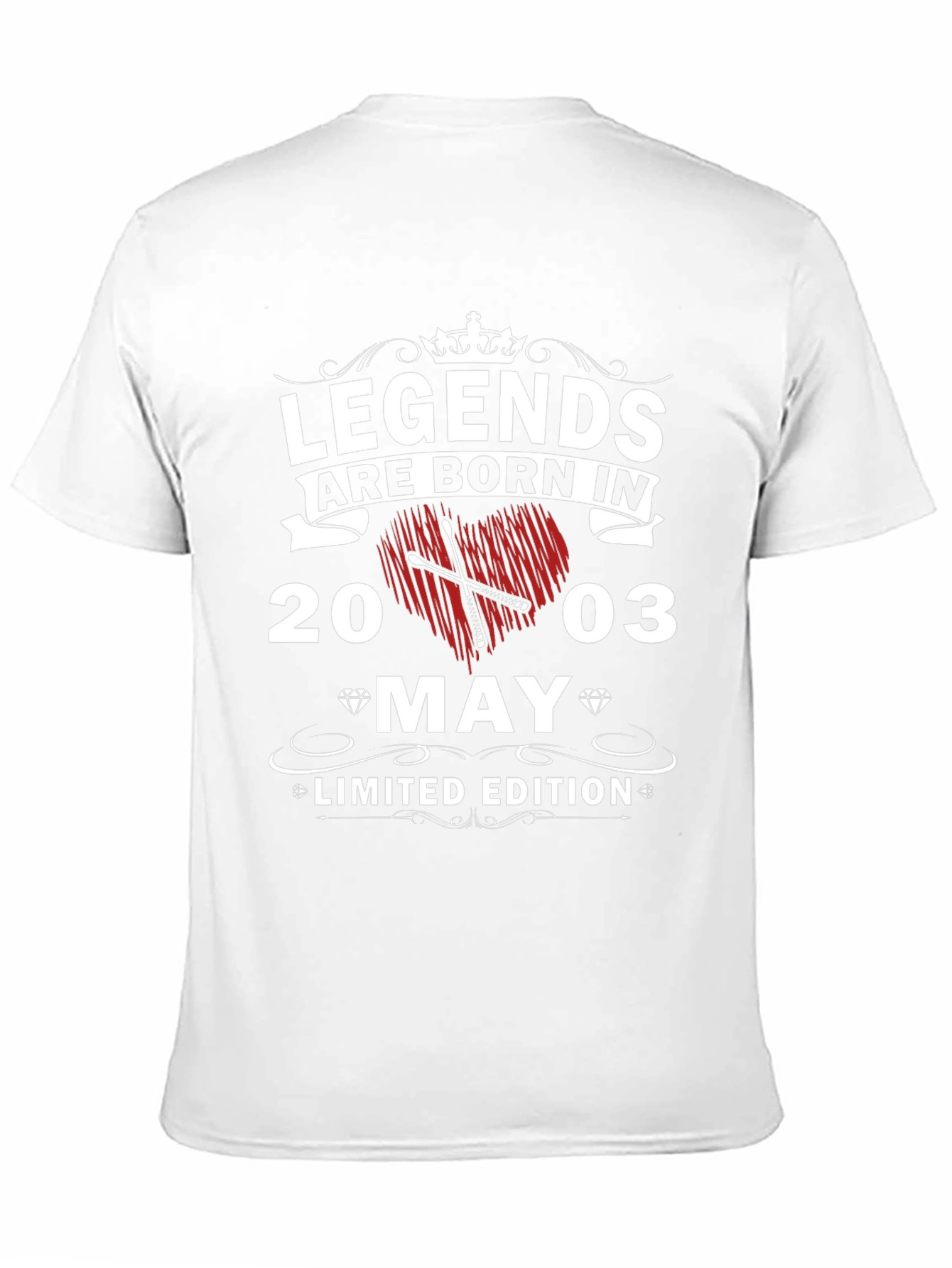 Legends Born in May 2003 Limited Edition T-Shirt