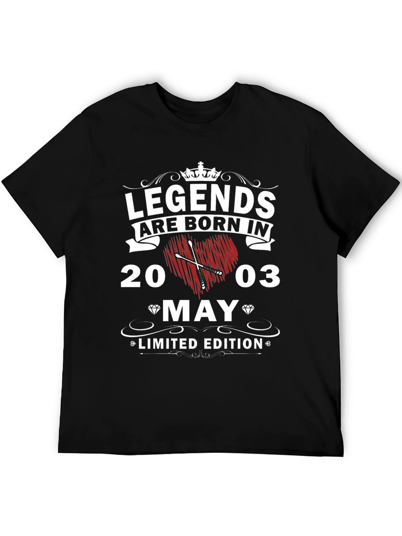 Legends Born in May 2003 Limited Edition T-Shirt