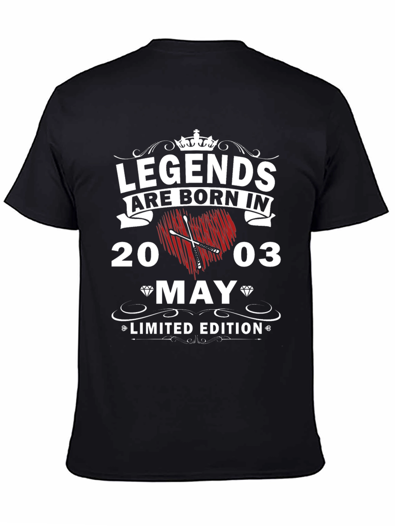Legends Born in May 2003 Limited Edition T-Shirt