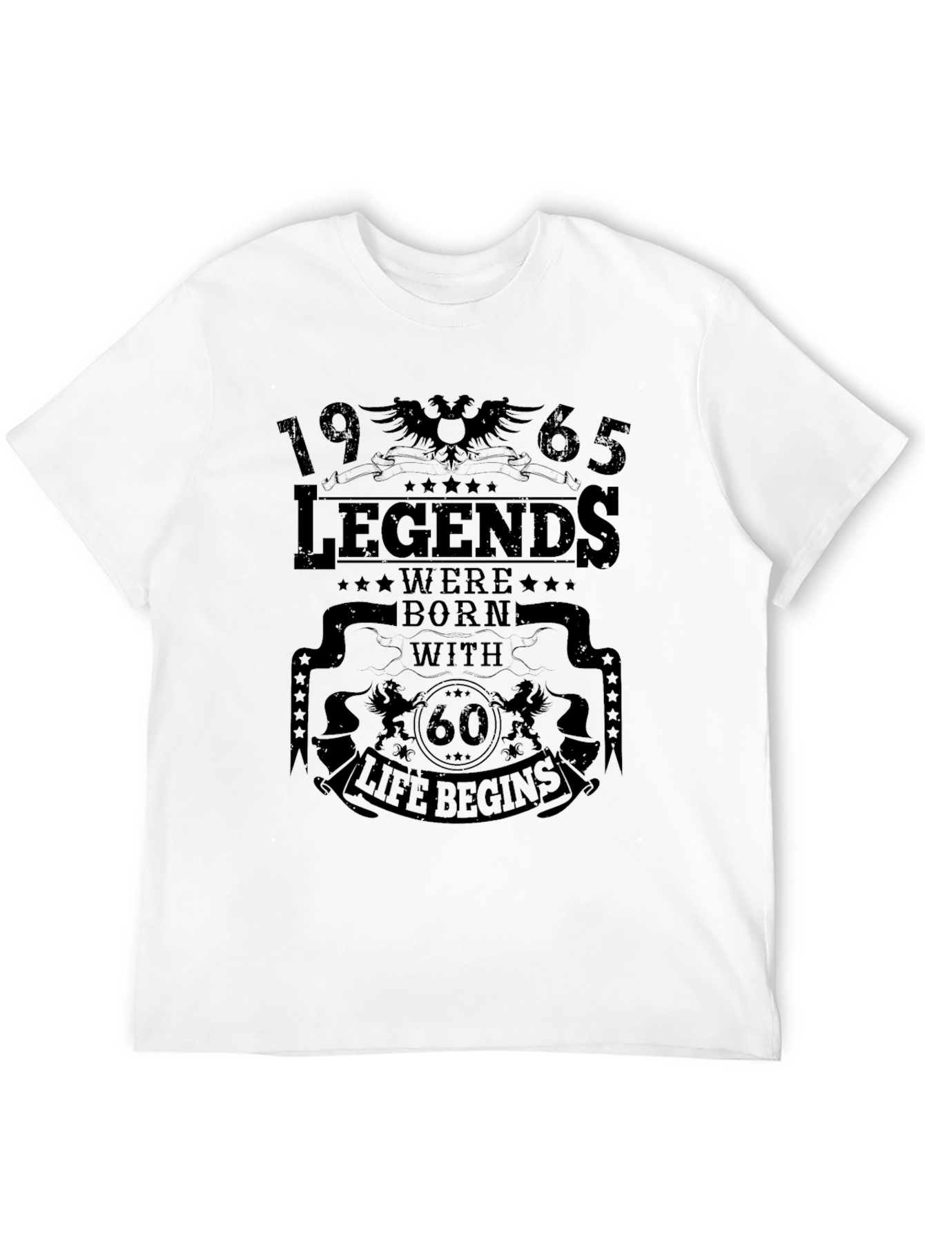 Legends Born in 1965 - 60th Birthday T-Shirt