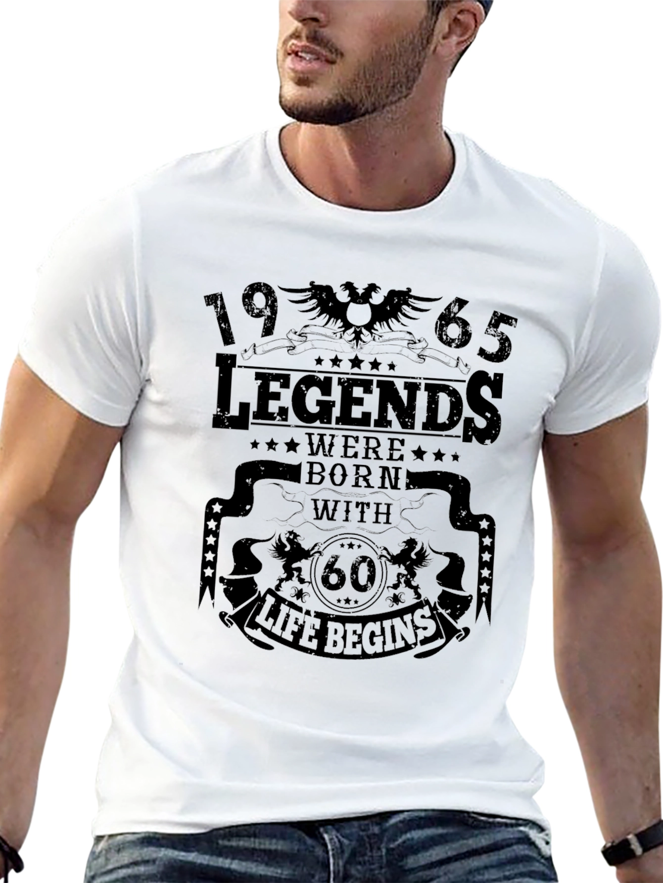 Legends Born in 1965 - 60th Birthday T-Shirt