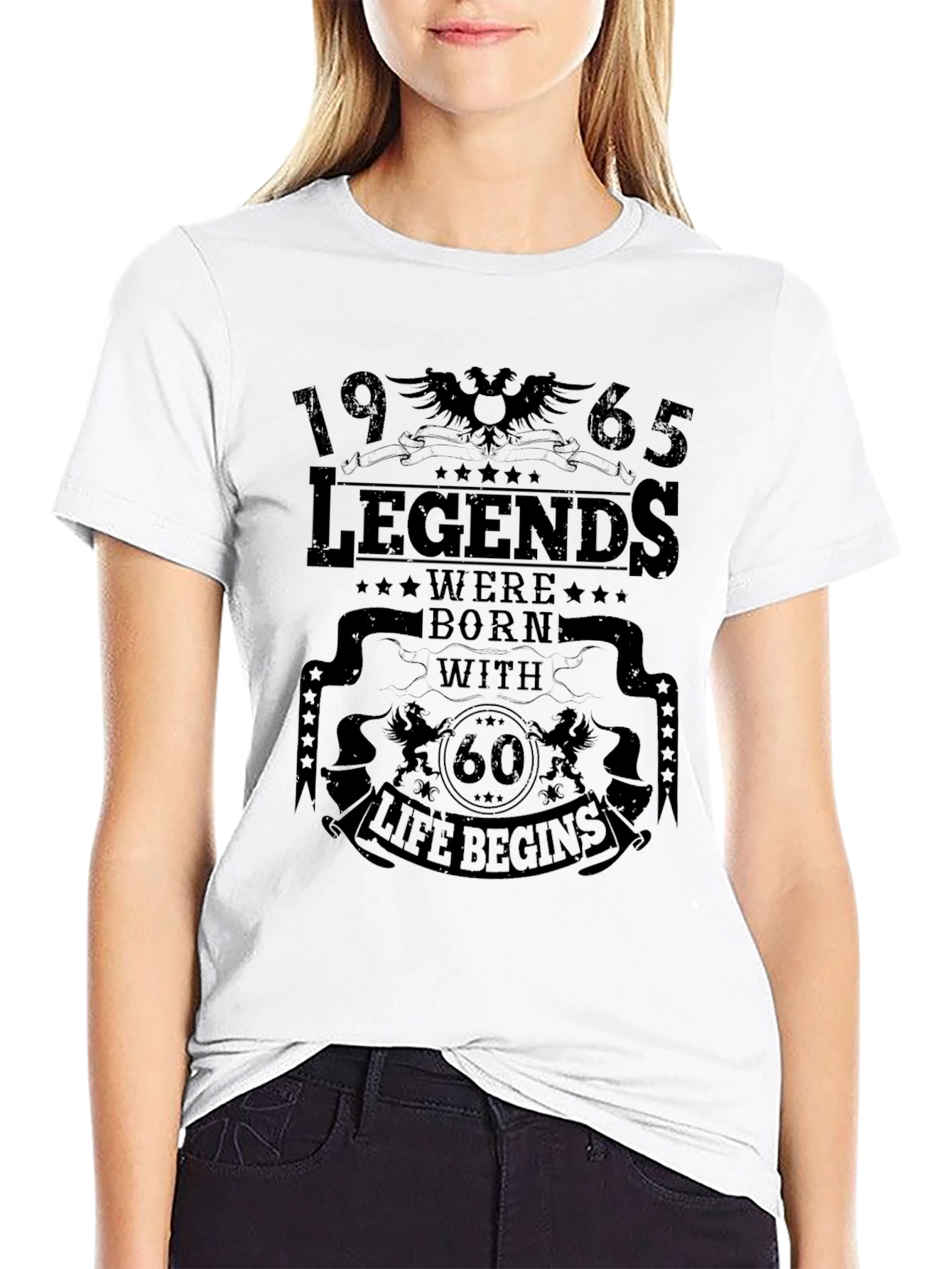 Legends Born in 1965 - 60th Birthday T-Shirt