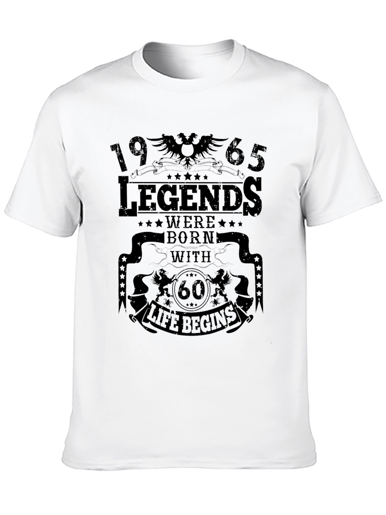 Legends Born in 1965 - 60th Birthday T-Shirt