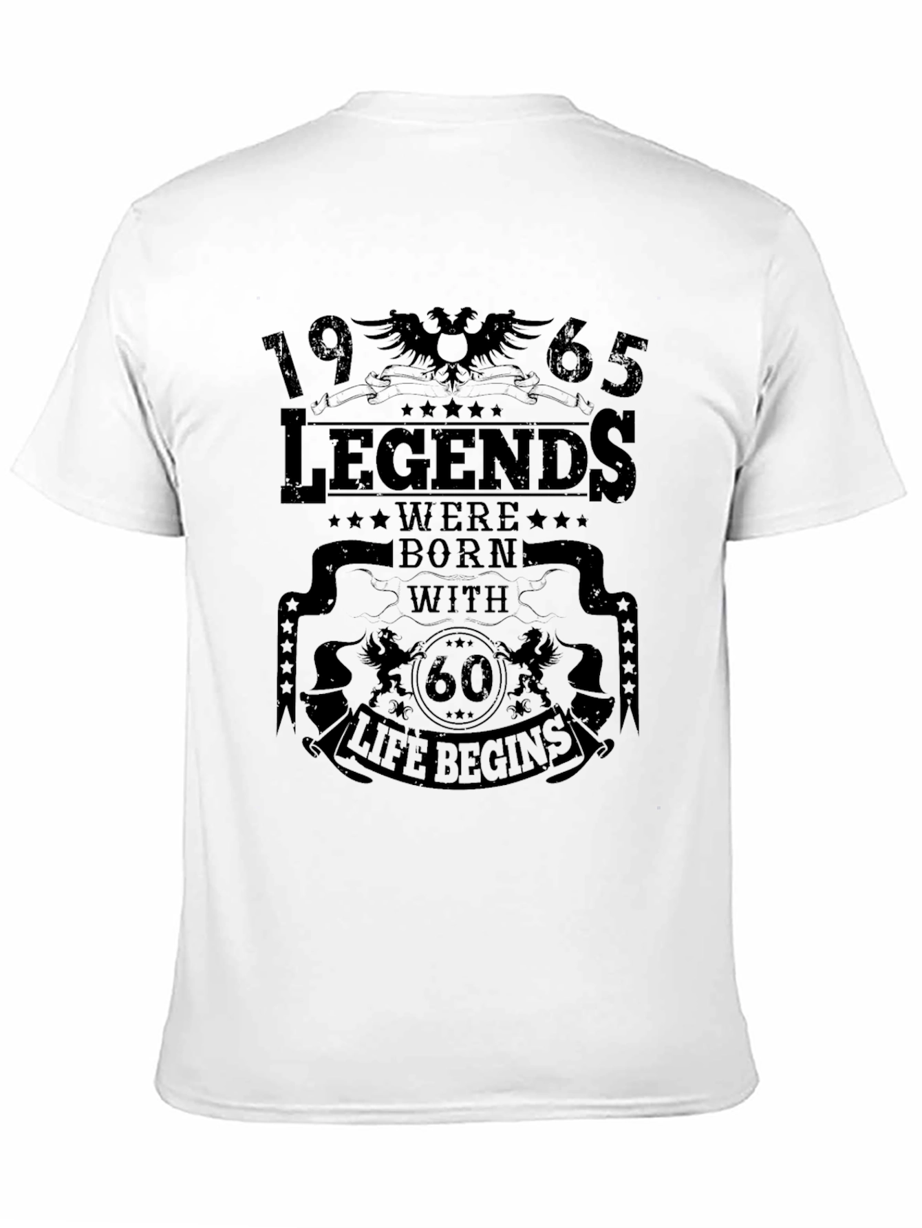 Legends Born in 1965 - 60th Birthday T-Shirt