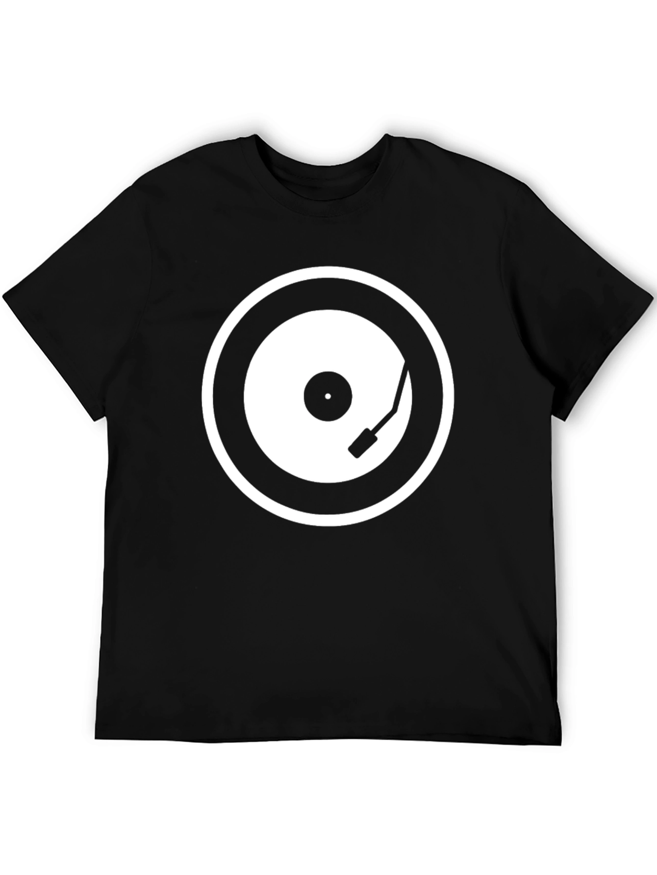 Cool Vinyl Record Graphic T-Shirt