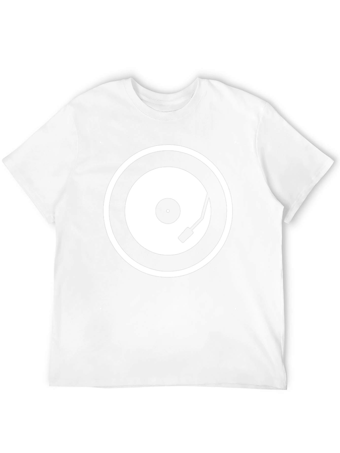 Cool Vinyl Record Graphic T-Shirt