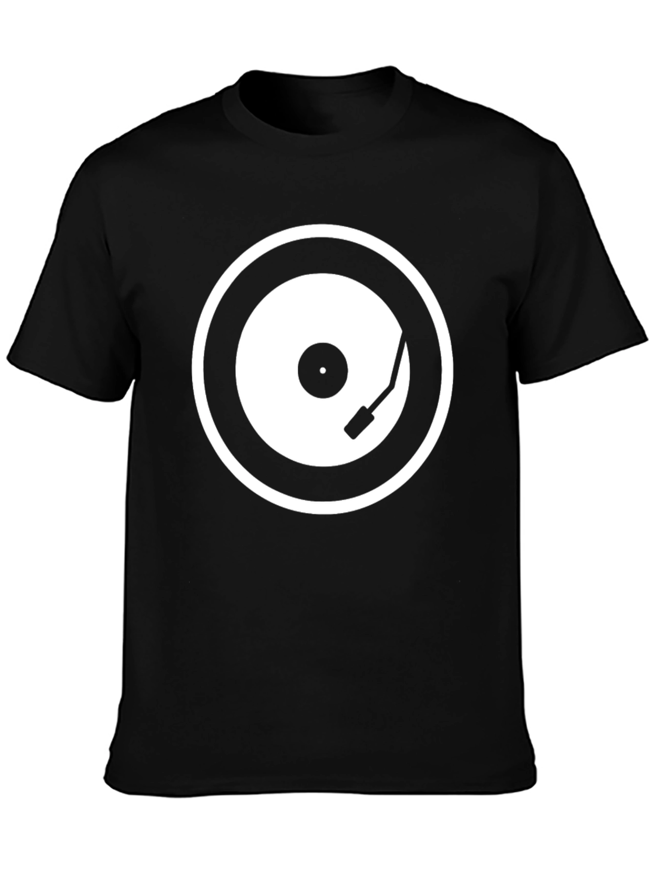 Cool Vinyl Record Graphic T-Shirt