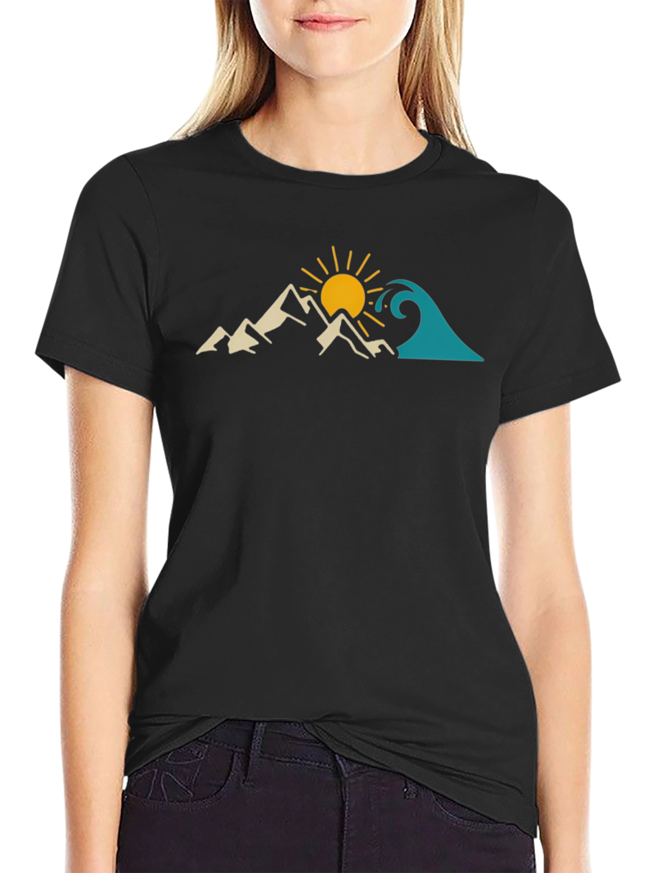 Mountain Wave Graphic Tee