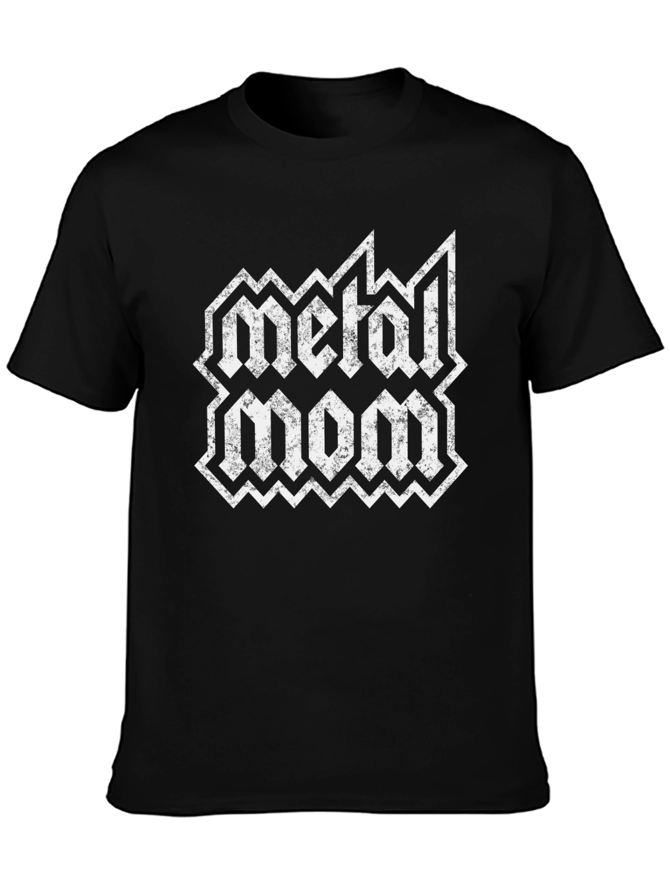 Metal Mom Graphic Tee - Rocker Mother T-Shirt