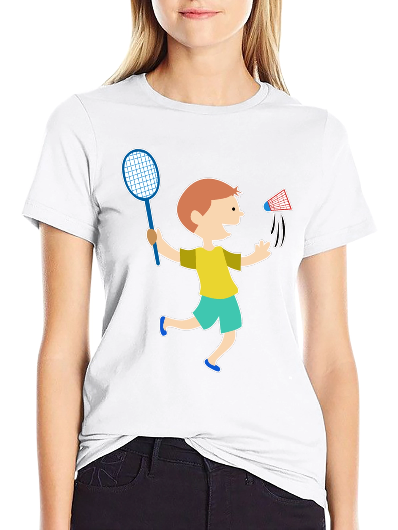 Boys Badminton T-Shirt