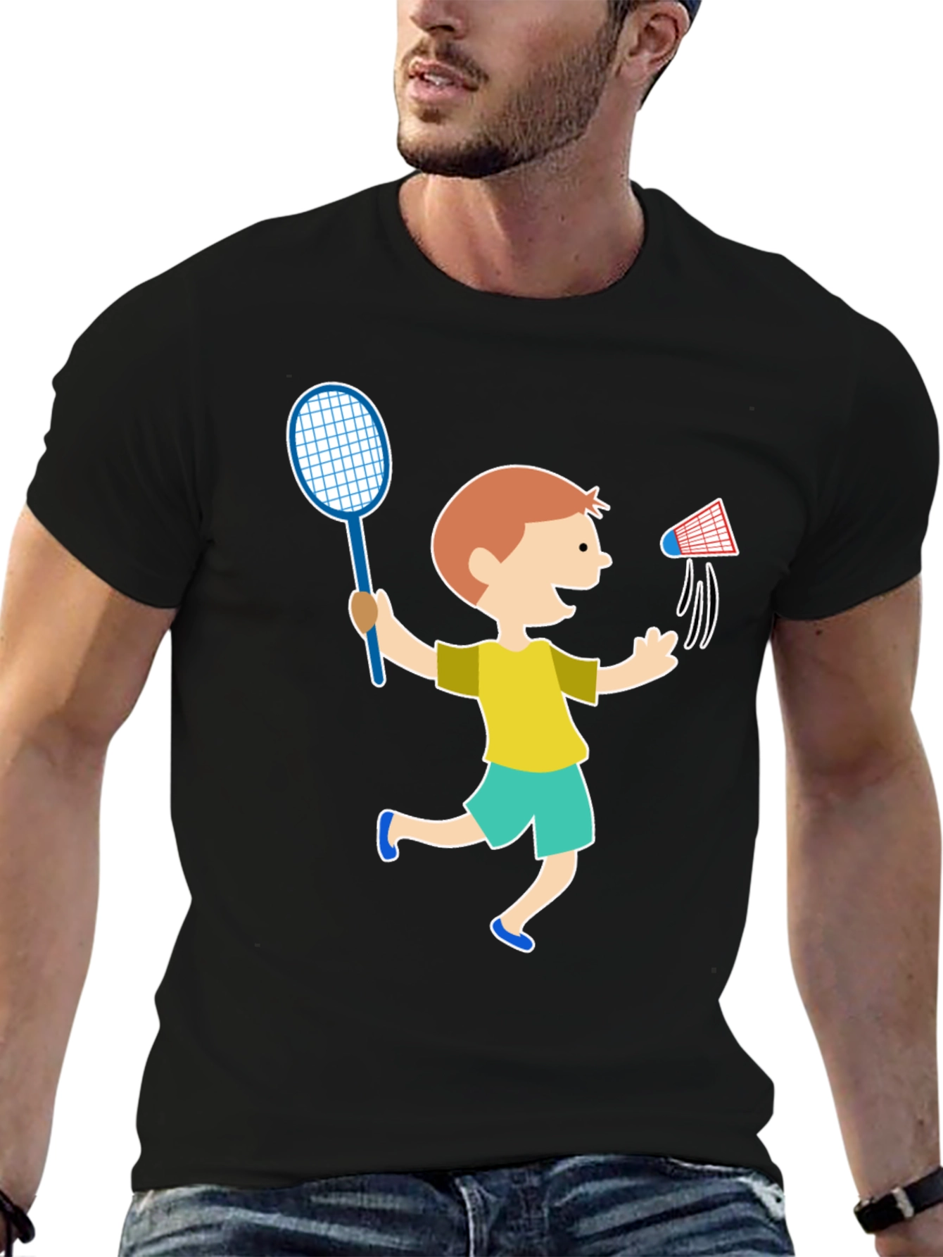 Boys Badminton T-Shirt