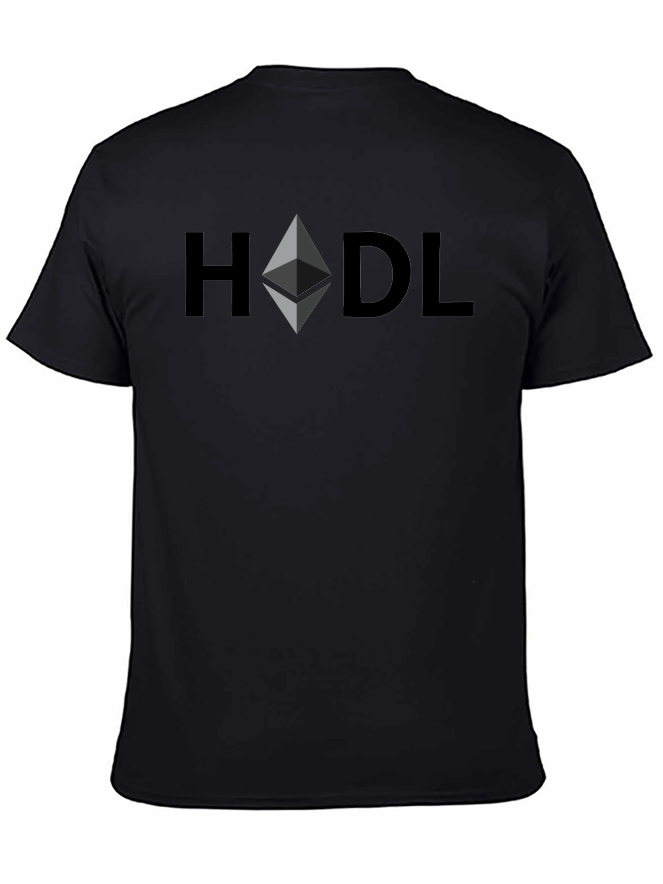 HODL Ethereum Crypto T-Shirt - Black