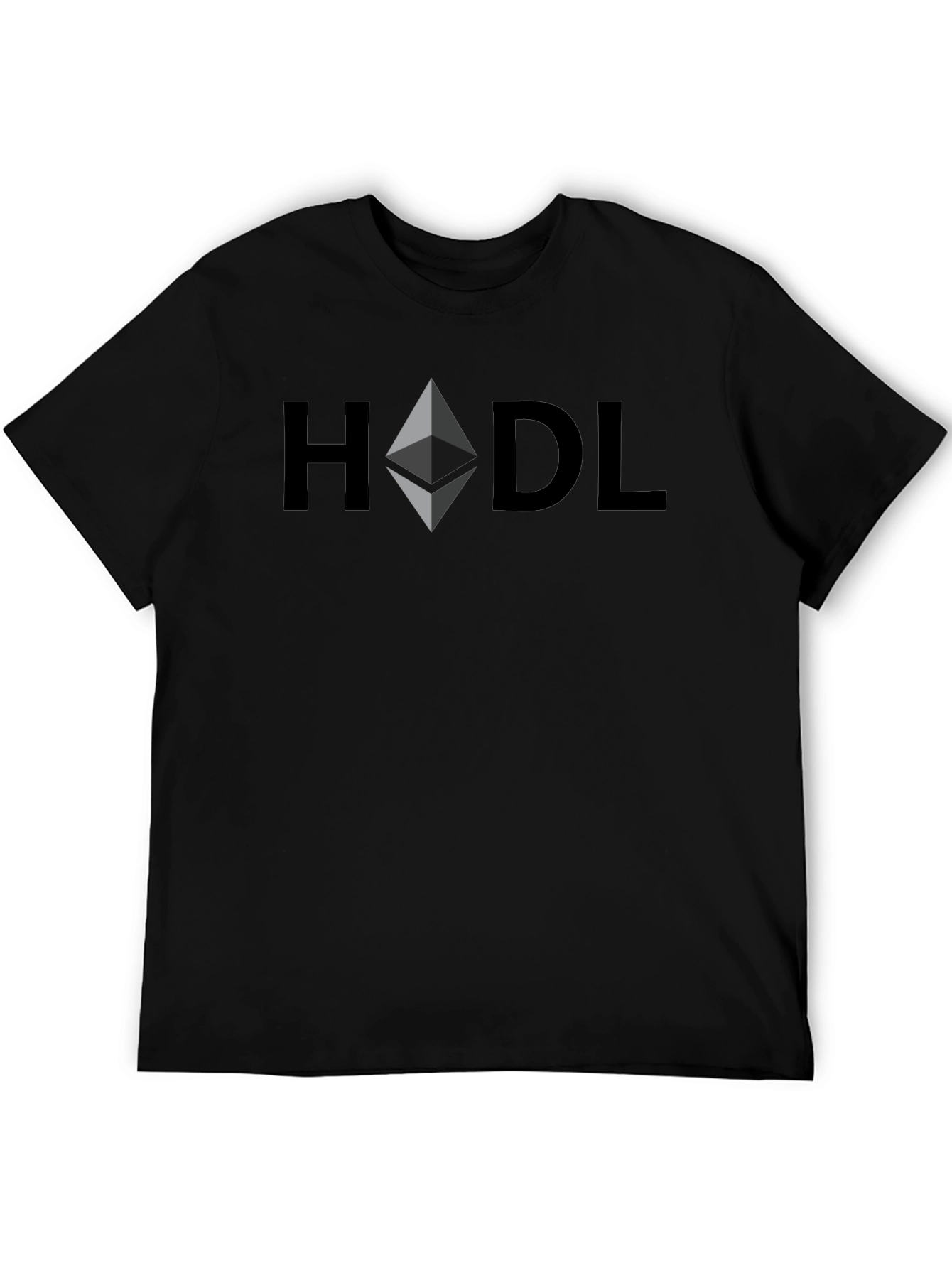 HODL Ethereum Crypto T-Shirt - Black