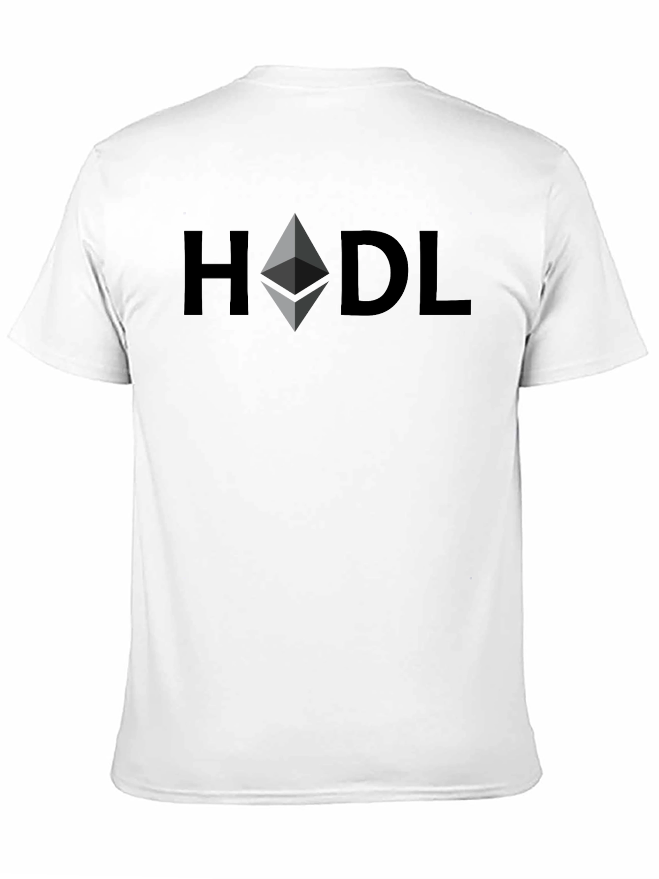 HODL Ethereum Crypto T-Shirt - Black