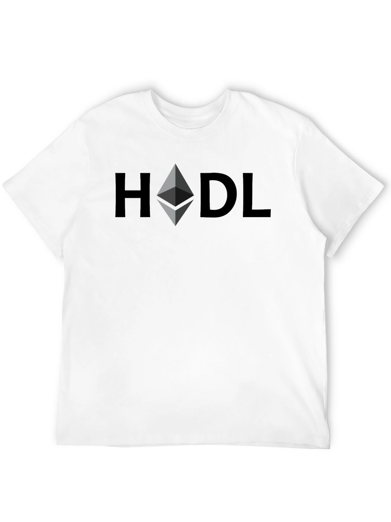 HODL Ethereum Crypto T-Shirt - Black