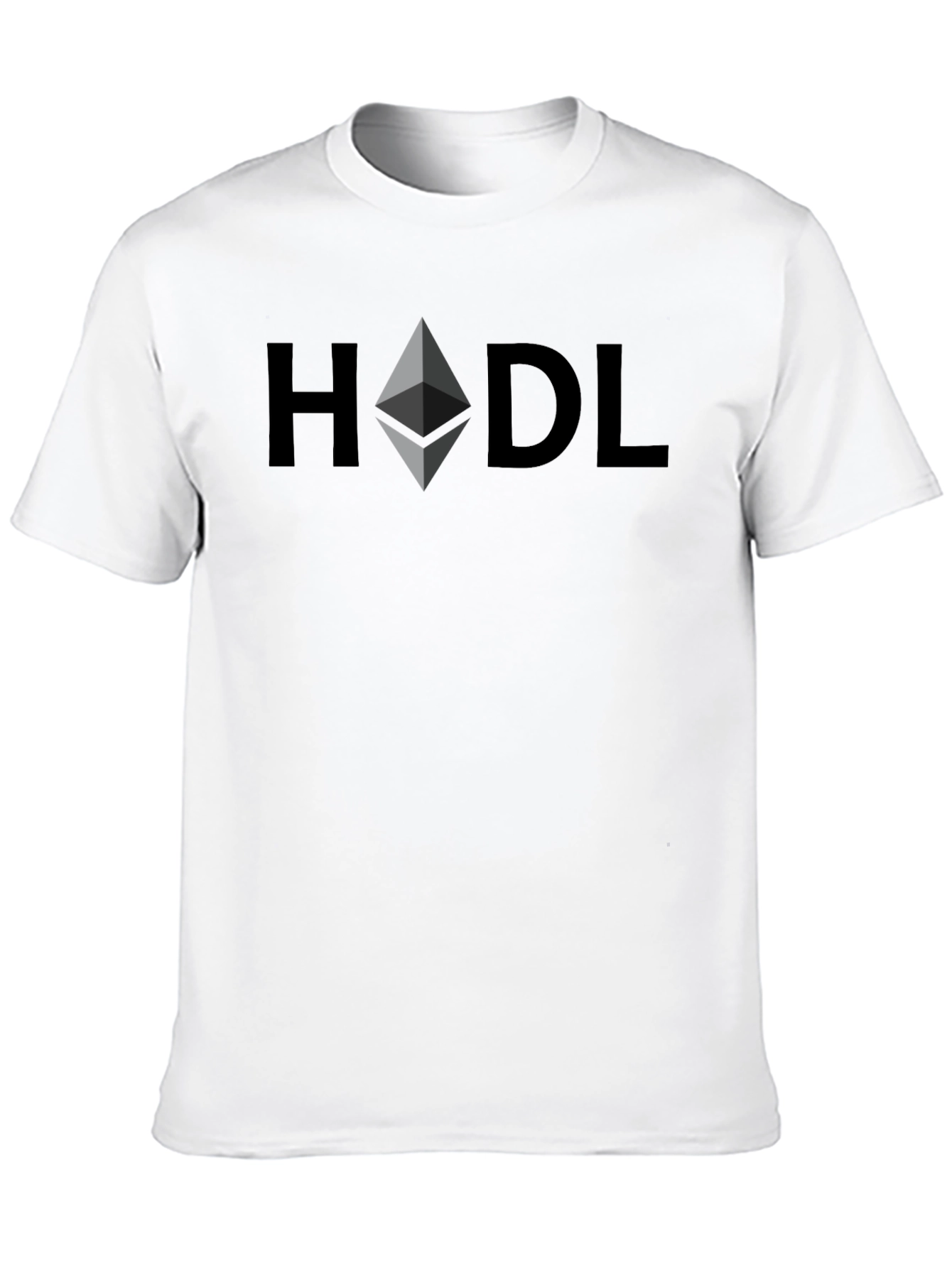 HODL Ethereum Crypto T-Shirt - Black
