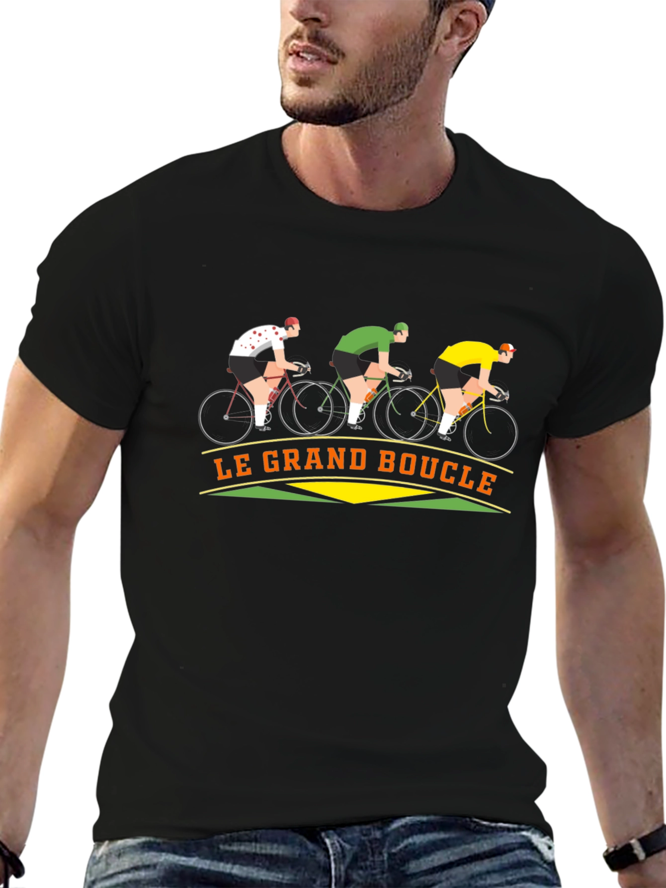 Le Grand Boucle Cycling T-Shirt
