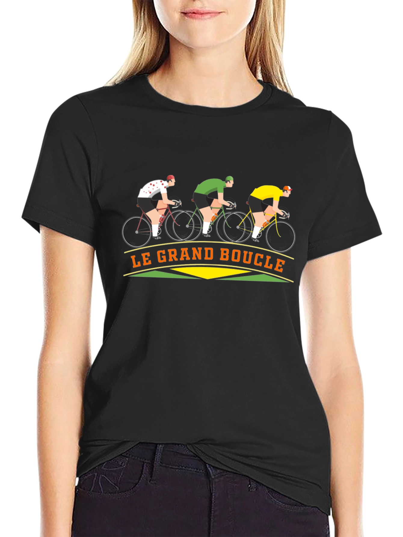 Le Grand Boucle Cycling T-Shirt