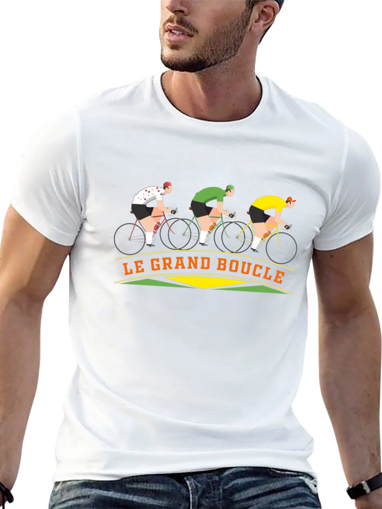 Le Grand Boucle Cycling T-Shirt